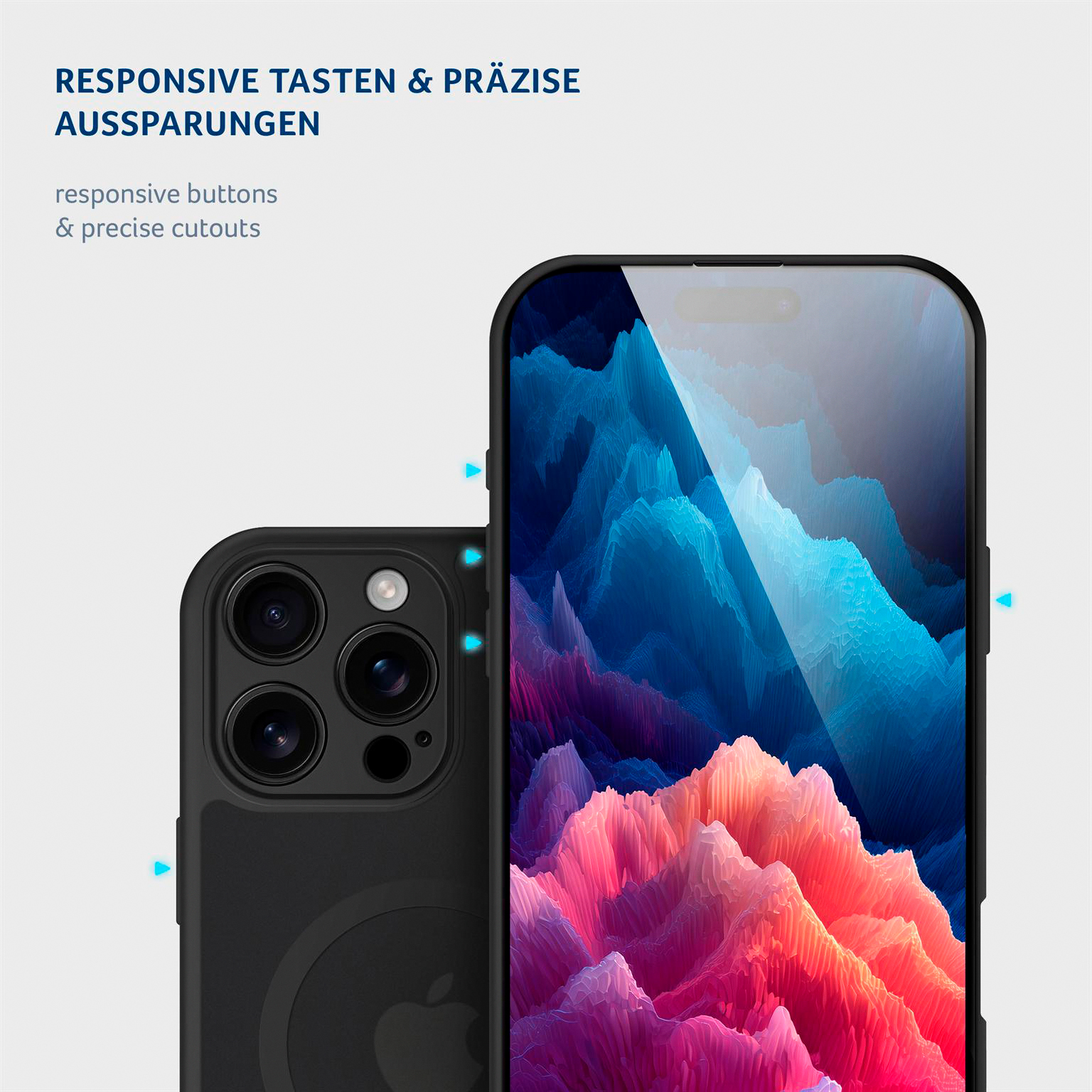 moex Halo Case iPhone 16 Pro Max MagSafe Bumper Hülle – Weiteres Produktbild 5 moex Halo Case iPhone 16 Pro Max MagSafe Bumper Hülle – Weiteres Produktbild 5