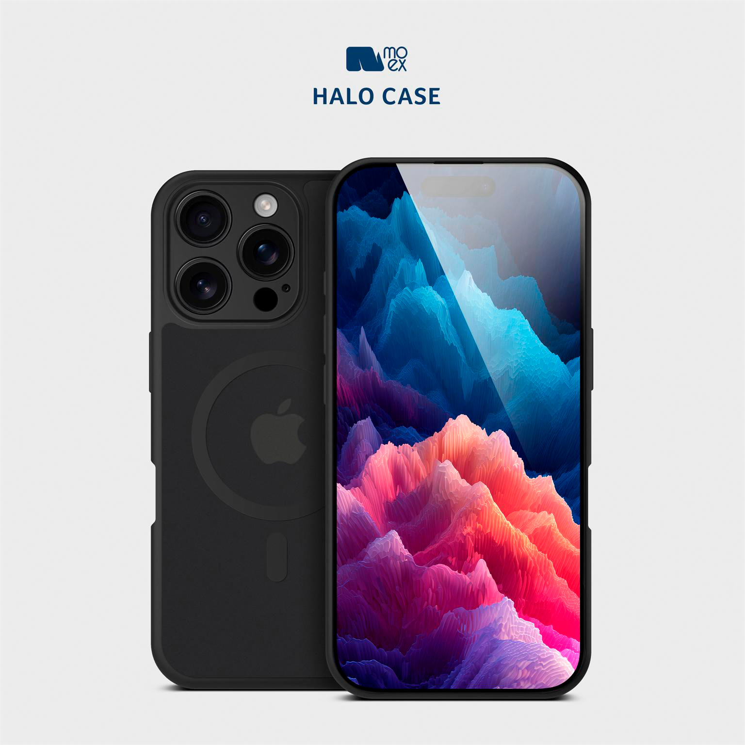 moex Halo Case iPhone 16 Pro MagSafe Bumper Hülle – Weiteres Produktbild 2 moex Halo Case iPhone 16 Pro MagSafe Bumper Hülle – Weiteres Produktbild 2