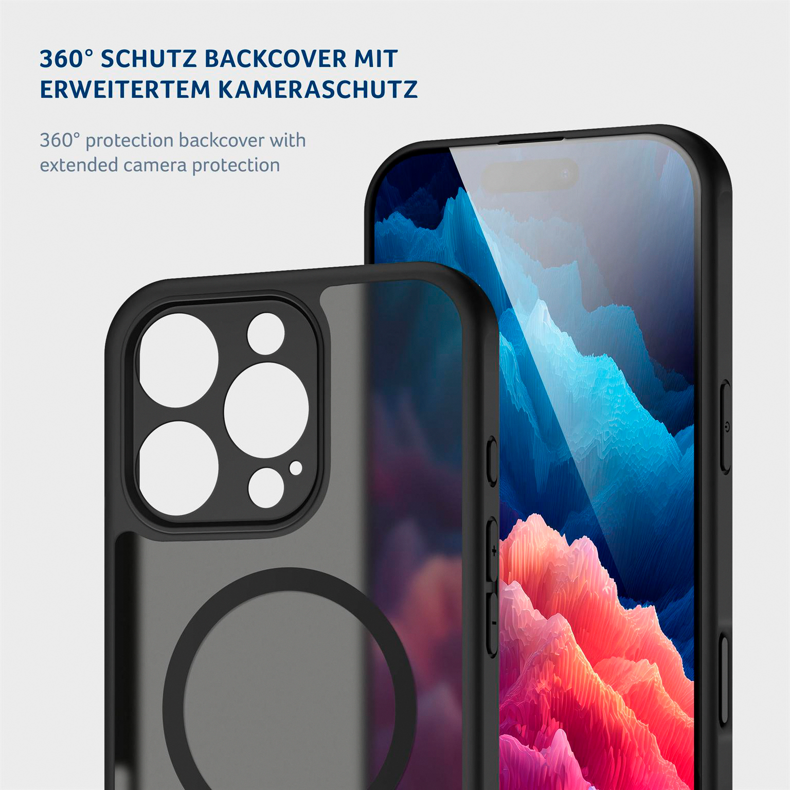 moex Halo Case iPhone 16 Pro MagSafe Bumper Hülle – Weiteres Produktbild 3 moex Halo Case iPhone 16 Pro MagSafe Bumper Hülle – Weiteres Produktbild 3