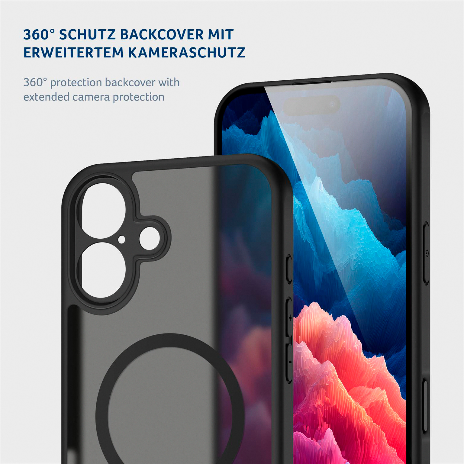 moex Halo Case iPhone 16 MagSafe Bumper Hülle – Weiteres Produktbild 3 moex Halo Case iPhone 16 MagSafe Bumper Hülle – Weiteres Produktbild 3