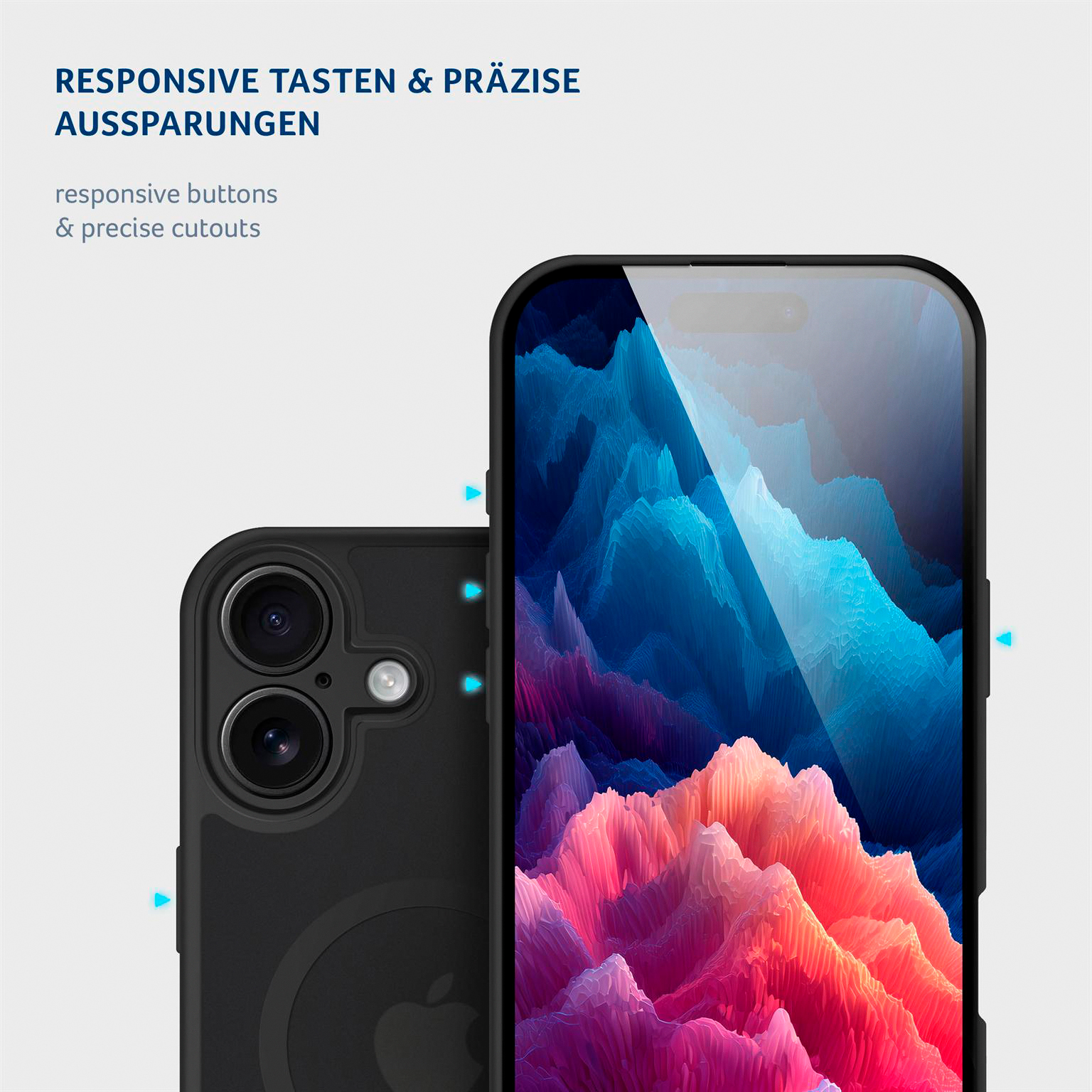 moex Halo Case iPhone 16 MagSafe Bumper Hülle – Weiteres Produktbild 5 moex Halo Case iPhone 16 MagSafe Bumper Hülle – Weiteres Produktbild 5