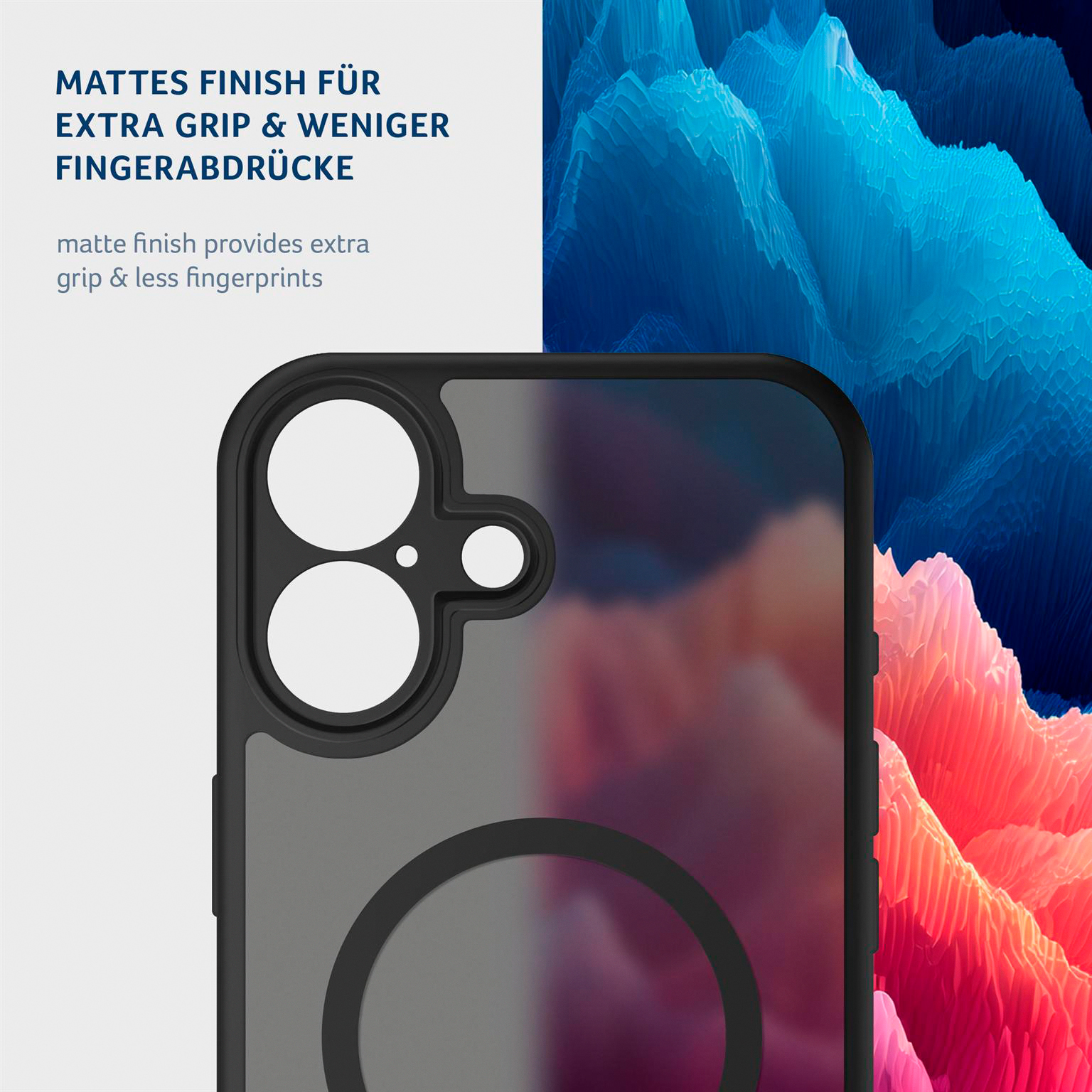 moex Halo Case iPhone 16 MagSafe Bumper Hülle – Weiteres Produktbild 8 moex Halo Case iPhone 16 MagSafe Bumper Hülle – Weiteres Produktbild 8