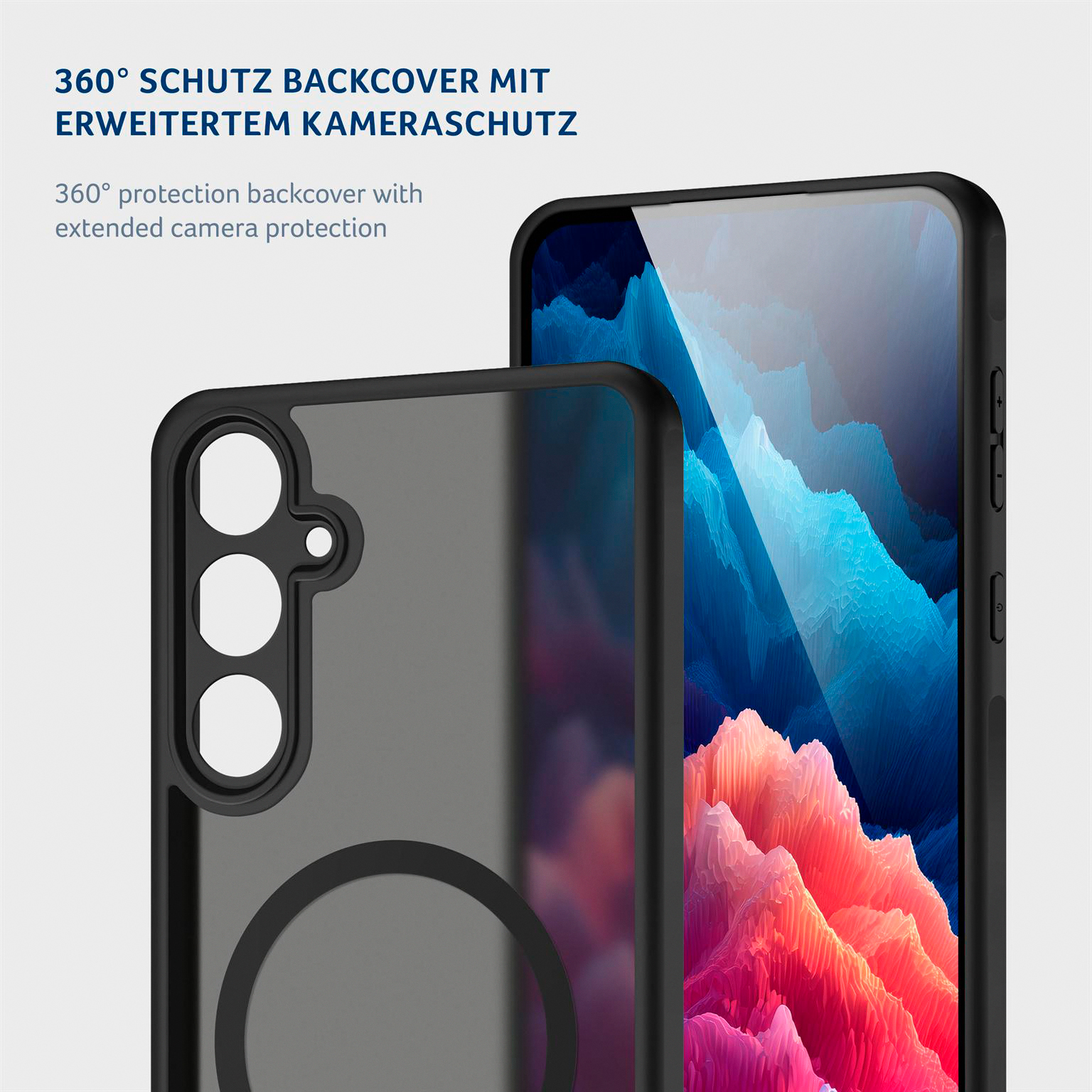 moex Halo Case Samsung Galaxy A55 5G MagSafe Bumper Hülle – Weiteres Produktbild 3