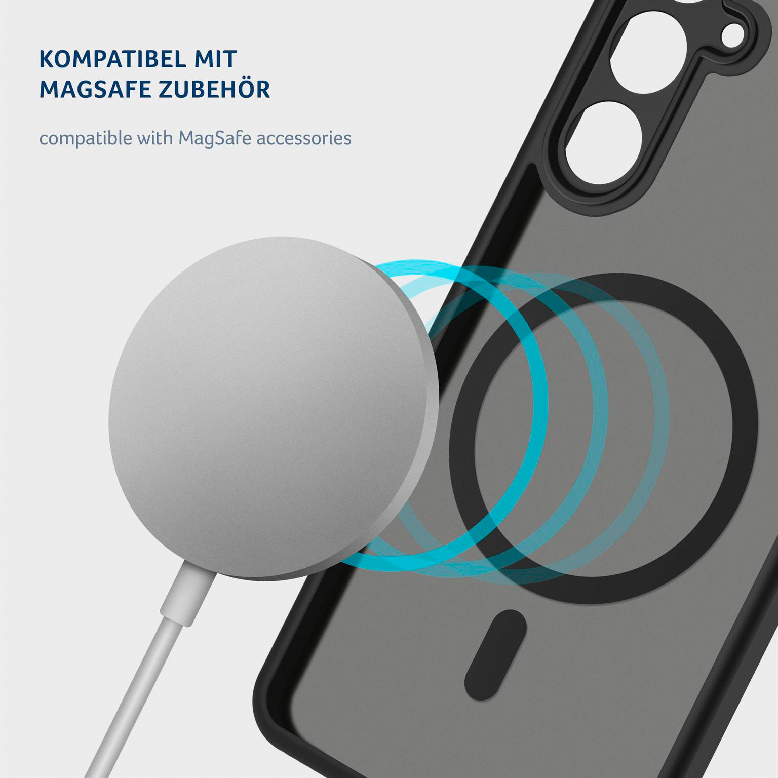 moex Halo Case Samsung Galaxy A55 5G MagSafe Bumper Hülle – Weiteres Produktbild 7