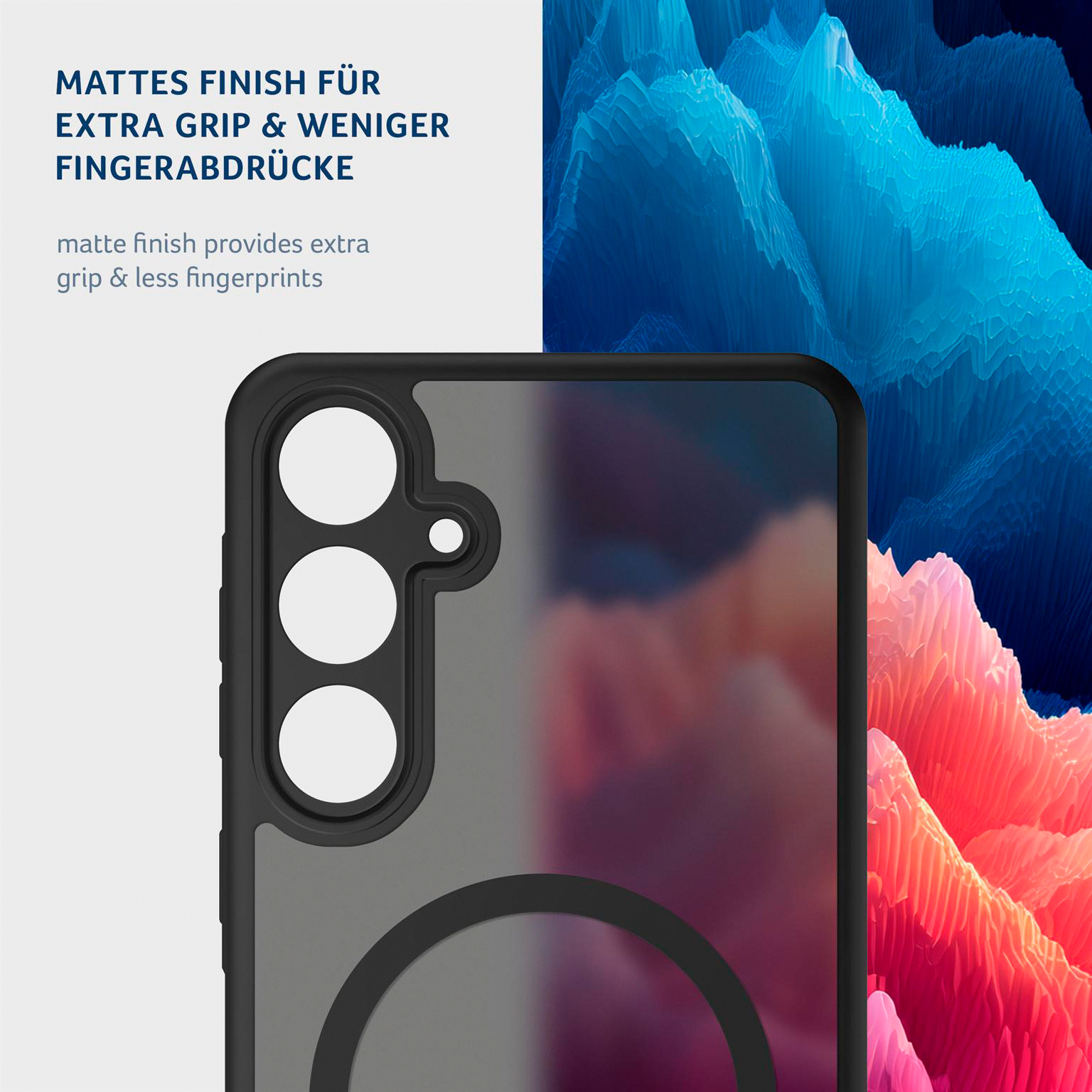 moex Halo Case Samsung Galaxy A55 5G MagSafe Bumper Hülle – Weiteres Produktbild 8