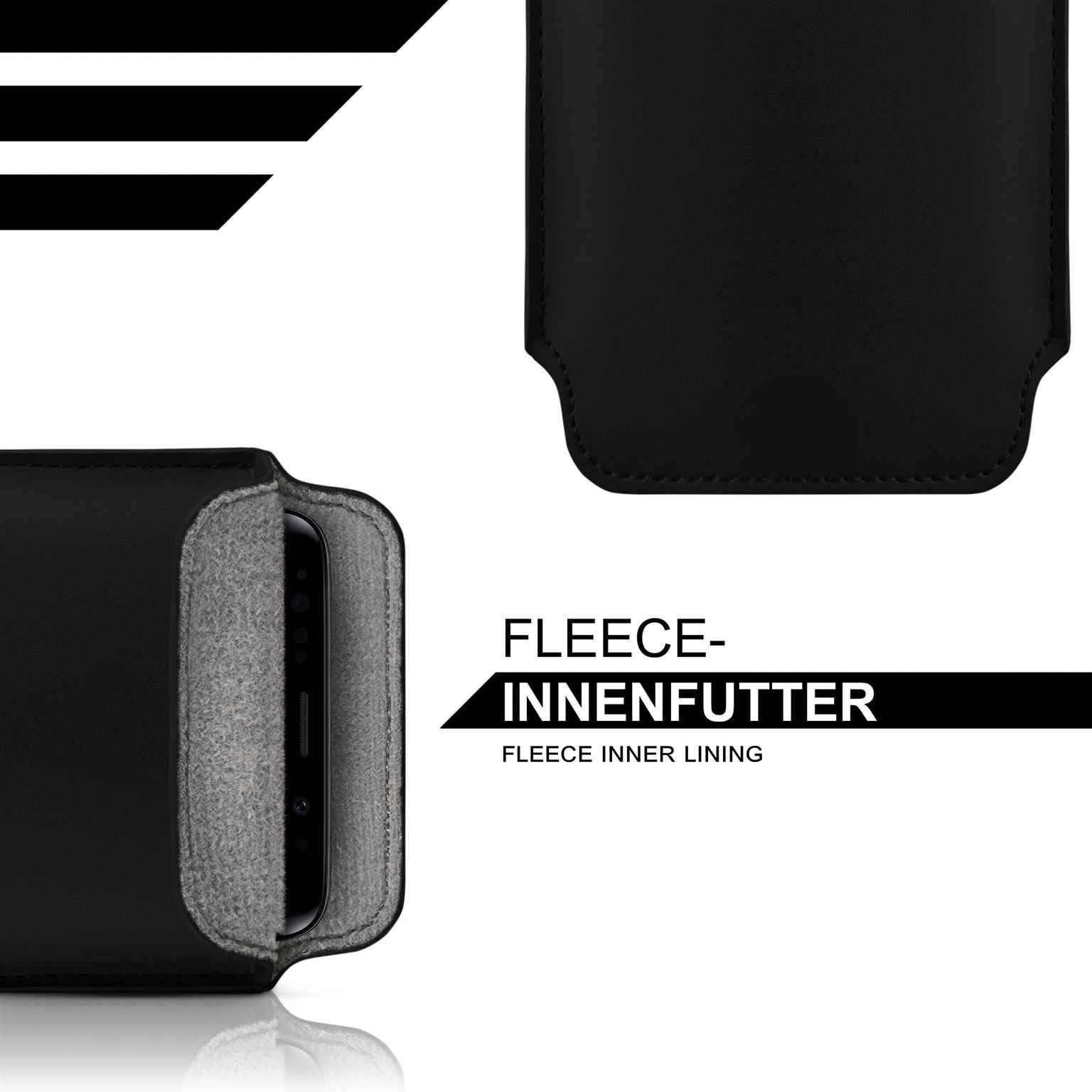 moex Pull Case Fairphone 6 Einsteckhülle Leder Optik – Weiteres Produktbild 3