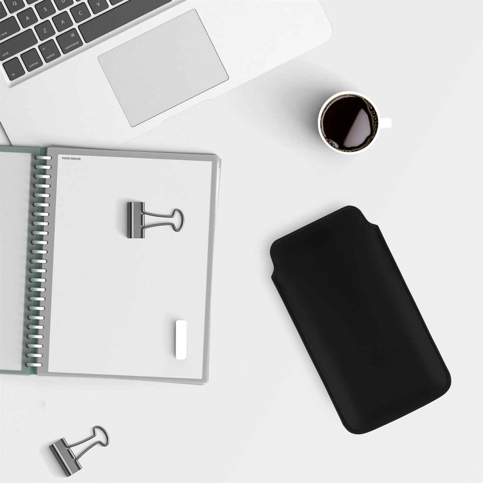 moex Pull Case vivo X300 Einsteckhülle Leder Optik – Weiteres Produktbild 7