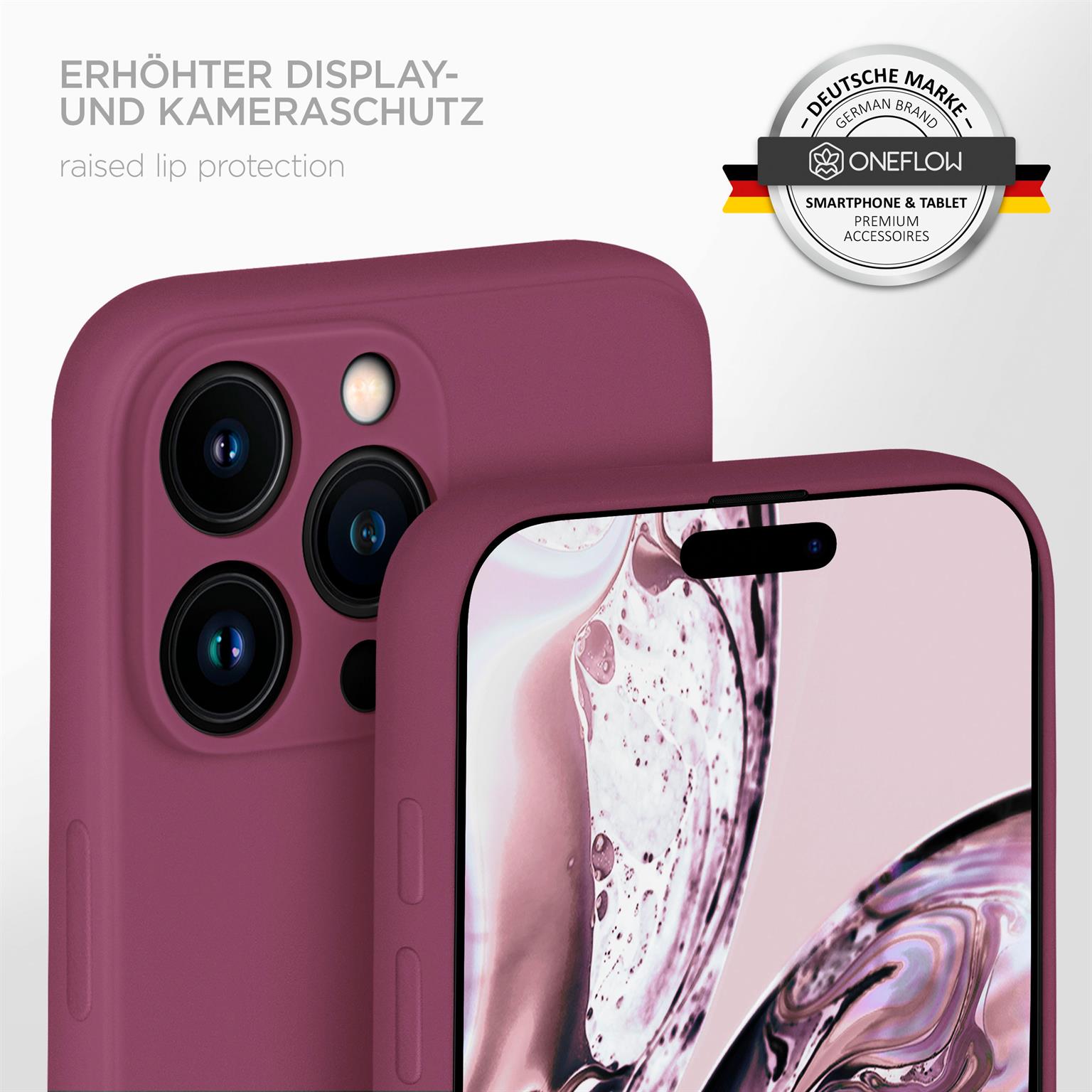 ONEFLOW Soft Case iPhone 16 Pro Max mit Kameraschutz – Weiteres Produktbild 4
