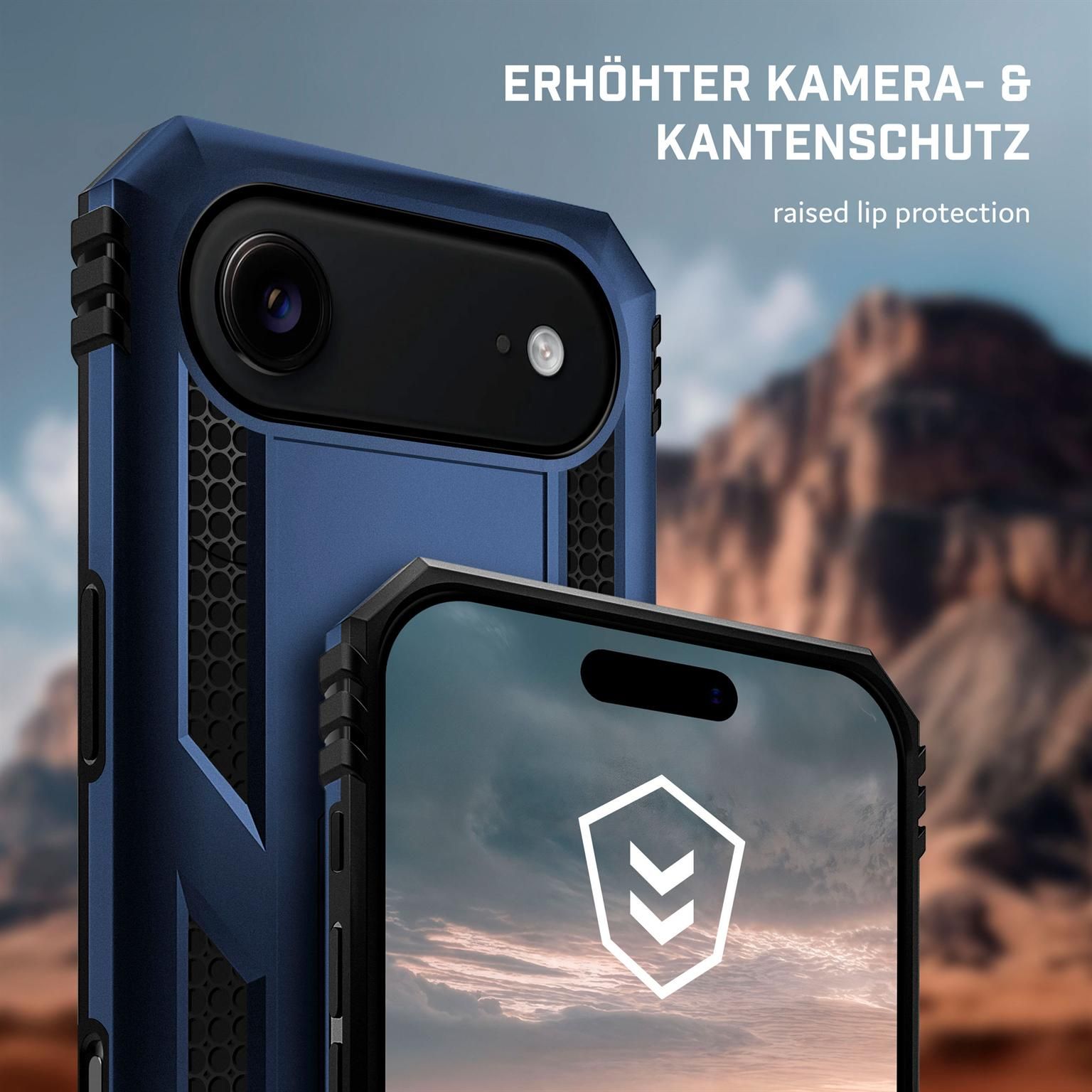 ONEFLOW Titan Cover iPhone Air Panzerhülle Stoßfest – Weiteres Produktbild 3