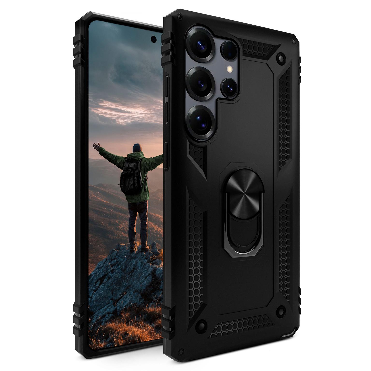 ONEFLOW Titan Cover Samsung Galaxy S26 Ultra Panzerhülle Stoßfest – Phantom Black ONEFLOW Titan Cover Samsung Galaxy S26 Ultra Panzerhülle Stoßfest – Phantom Black