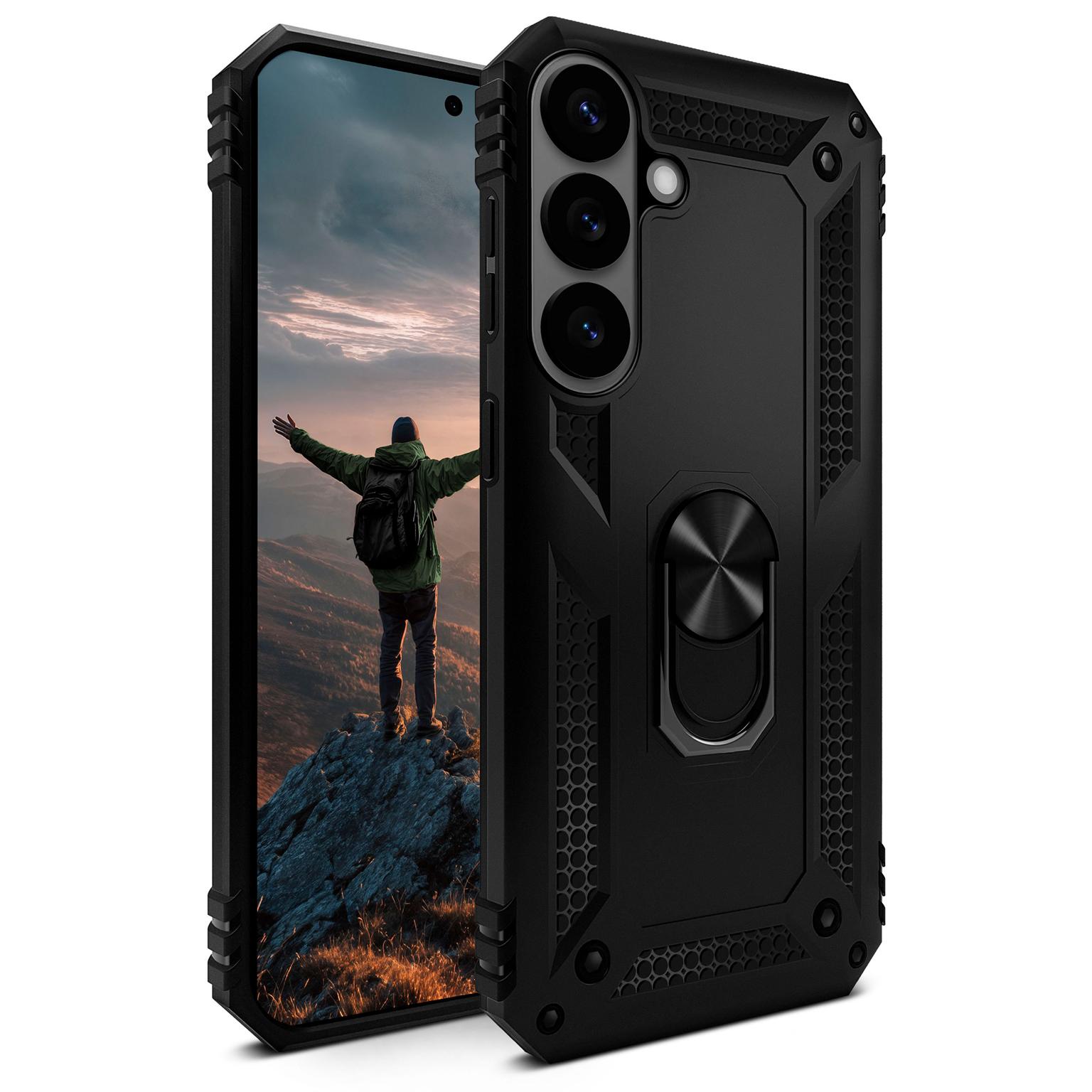 ONEFLOW Titan Cover Samsung Galaxy S26 Panzerhülle Stoßfest – Phantom Black ONEFLOW Titan Cover Samsung Galaxy S26 Panzerhülle Stoßfest – Phantom Black