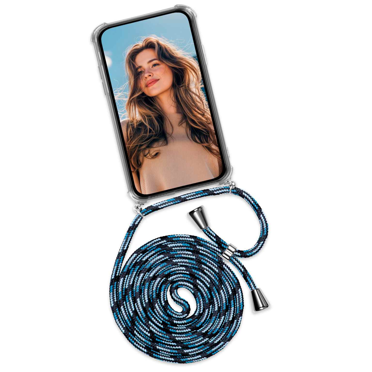 ONEFLOW Twist Case Samsung Galaxy A36 5G Handykette – Stoff Kordel Hauptbild