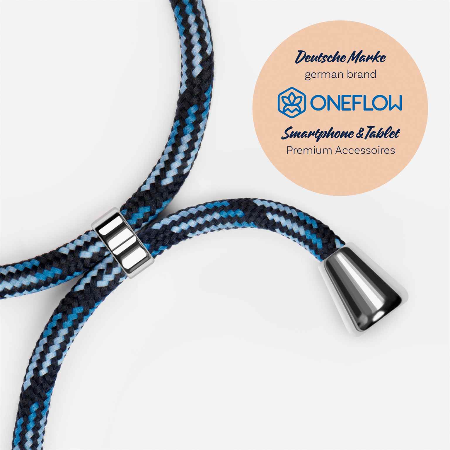 ONEFLOW Twist Case Samsung Galaxy A36 5G Handykette – Stoff Kordel – Weiteres Produktbild 2