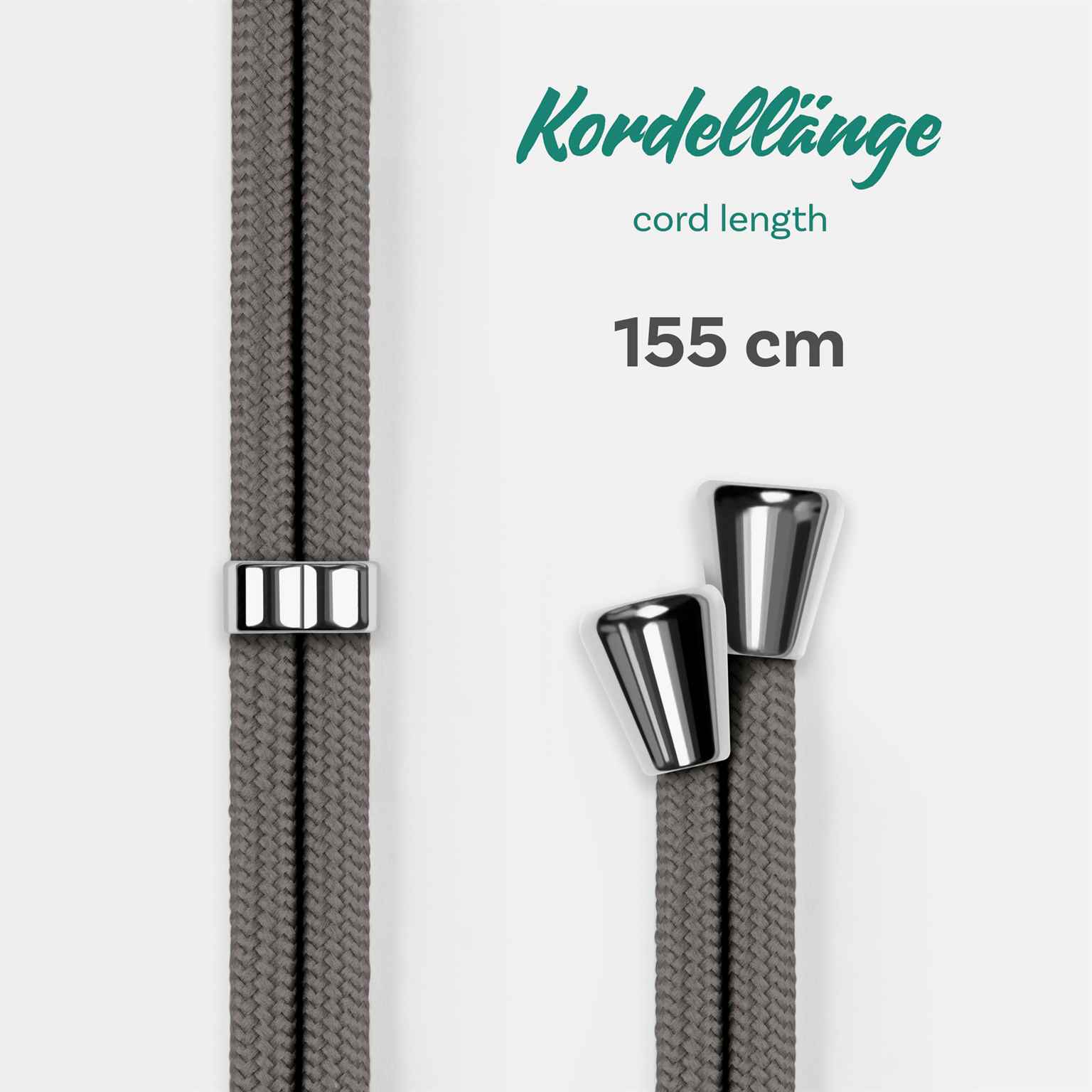 ONEFLOW Twist Case Samsung Galaxy A36 5G Handykette – Stoff Kordel – Weiteres Produktbild 6