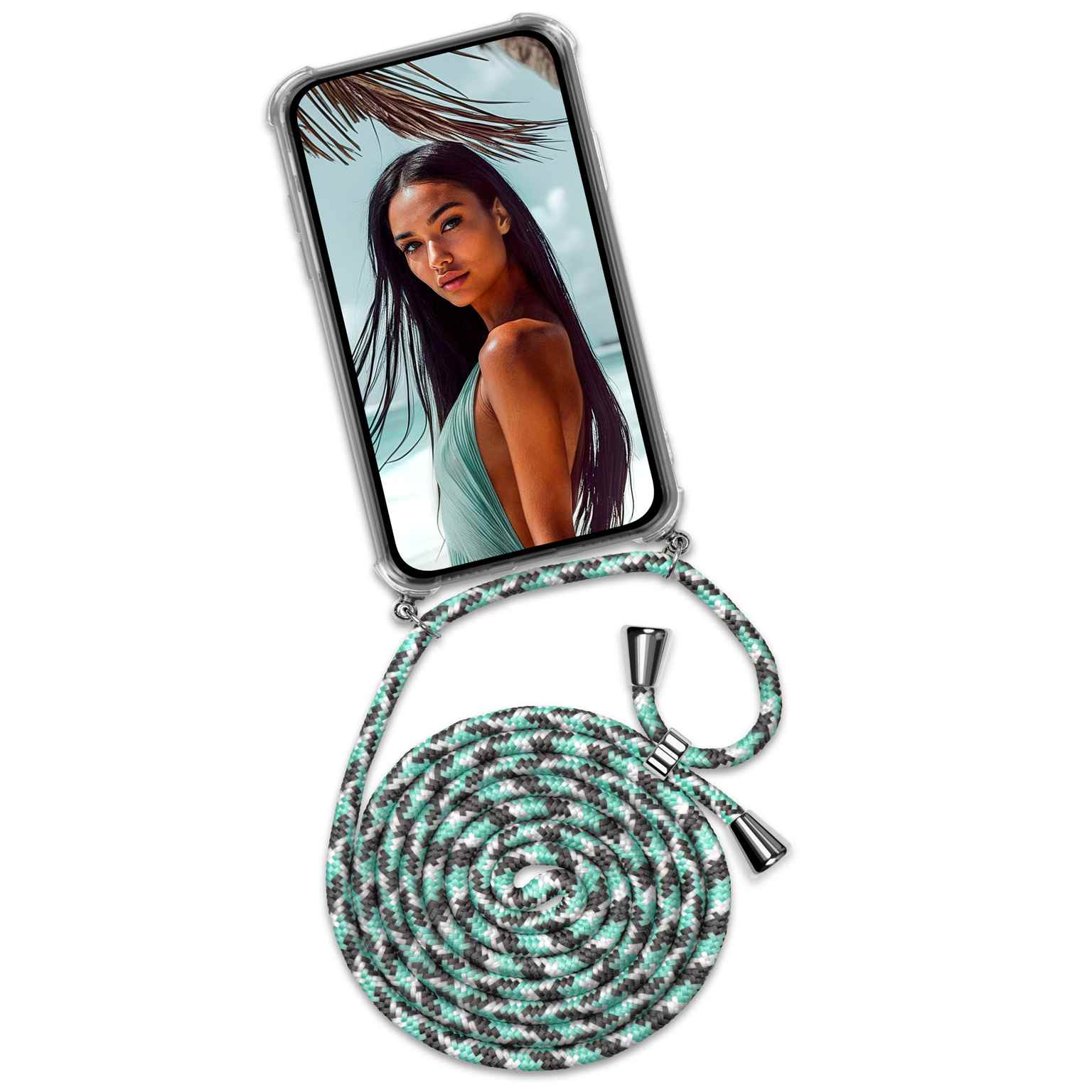 ONEFLOW Twist Case Samsung Galaxy A36 5G Handykette – Stoff Kordel – Weiteres Produktbild 1
