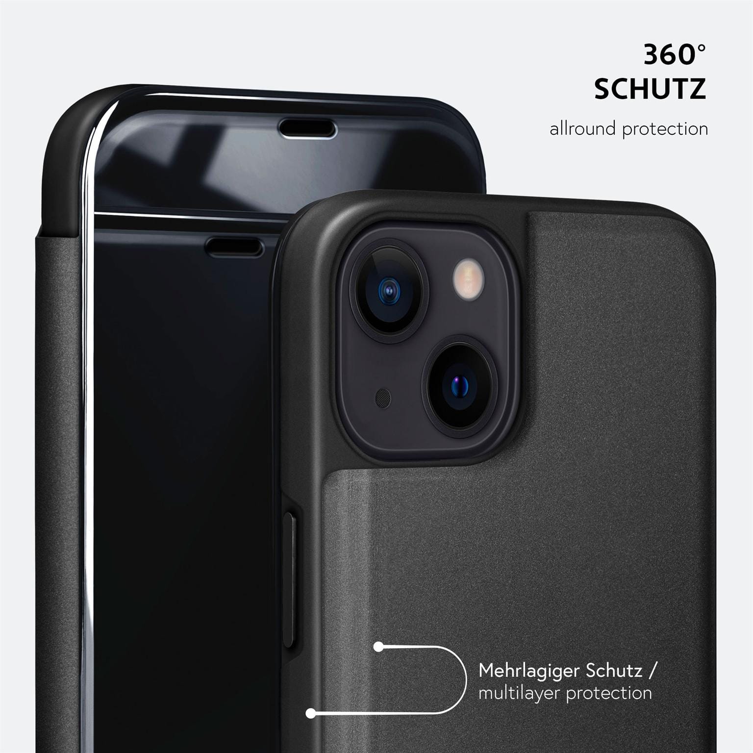 moex Void Case iPhone 14 Klapphülle Hochglanz – Weiteres Produktbild 8