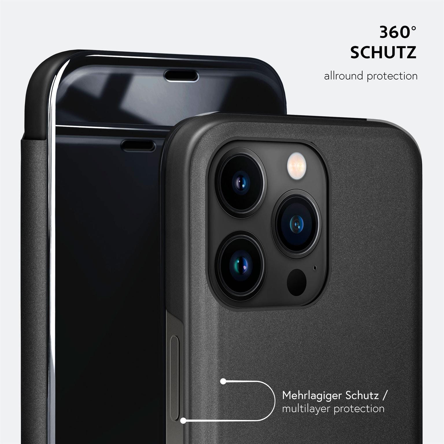 moex Void Case iPhone 16 Pro Max Klapphülle Hochglanz – Weiteres Produktbild 8