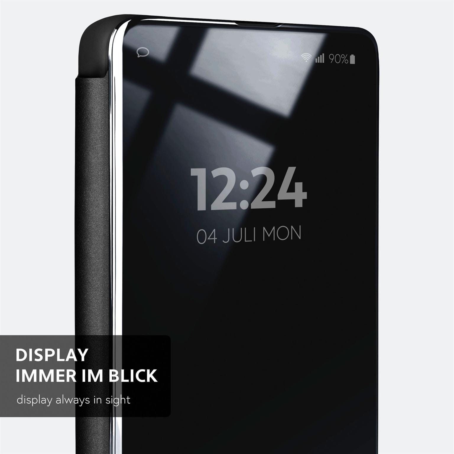 moex Void Case Samsung Galaxy A14 5G Klapphülle Hochglanz – Weiteres Produktbild 3