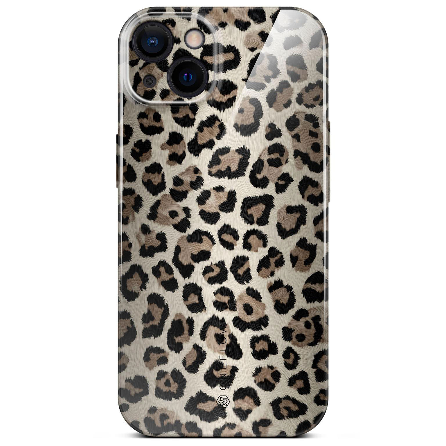 ONEFLOW Wild Cover iPhone 13 Hülle mit Animal Print – Golden Leopard ONEFLOW Wild Cover iPhone 13 Hülle mit Animal Print – Golden Leopard