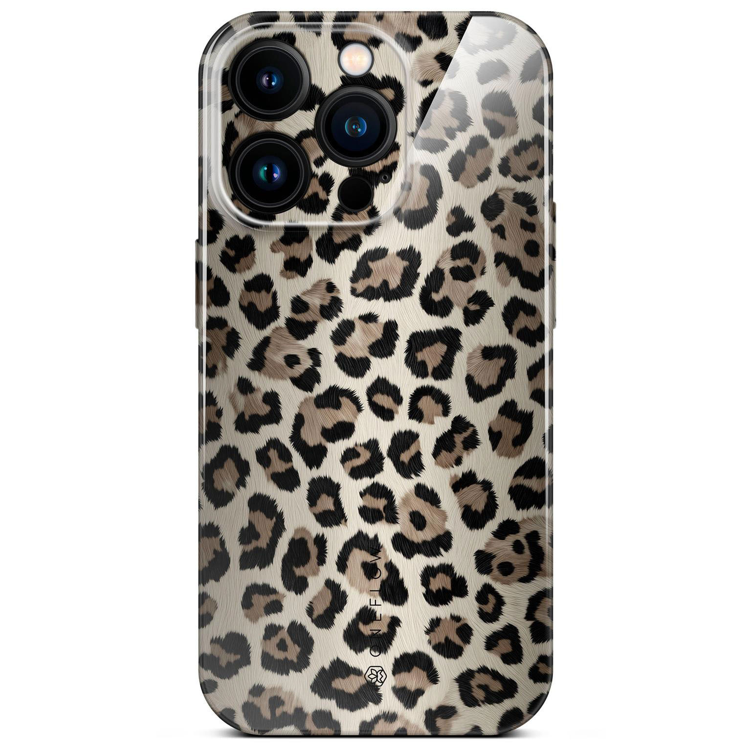 ONEFLOW Wild Cover iPhone 14 Pro Hülle mit Animal Print – Golden Leopard ONEFLOW Wild Cover iPhone 14 Pro Hülle mit Animal Print – Golden Leopard