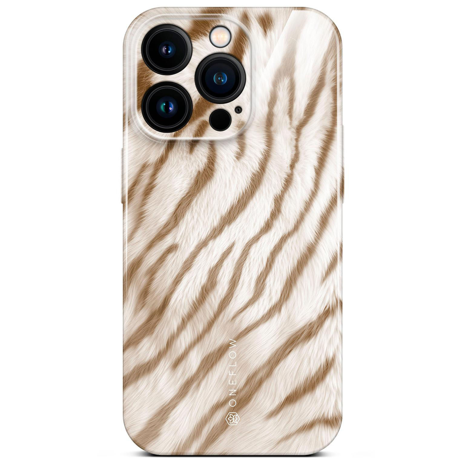 ONEFLOW Wild Cover iPhone 14 Pro Hülle mit Animal Print – Caramel Tiger ONEFLOW Wild Cover iPhone 14 Pro Hülle mit Animal Print – Caramel Tiger