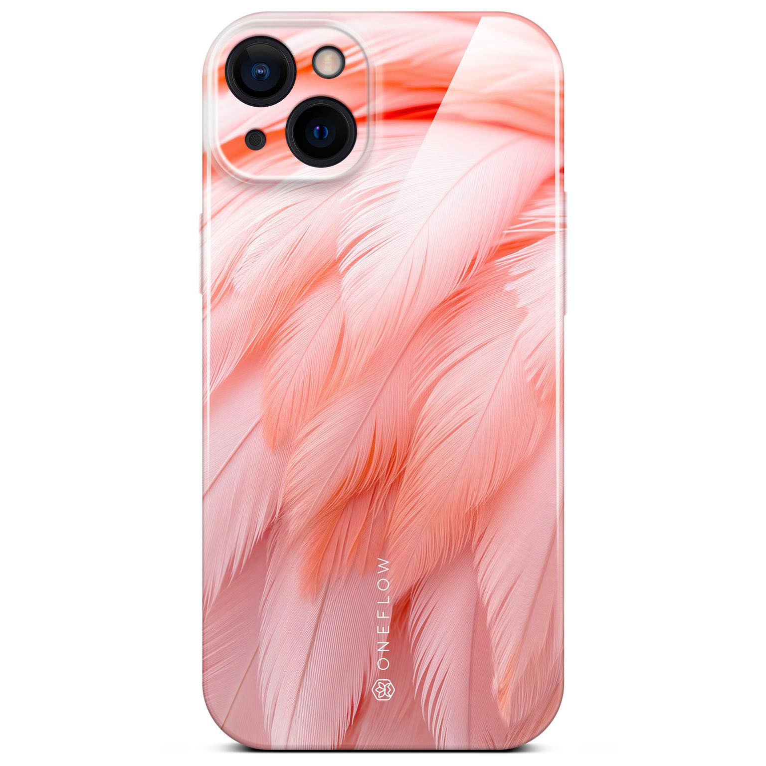 ONEFLOW Wild Cover iPhone 14 Hülle mit Animal Print – Smooth Flamingo ONEFLOW Wild Cover iPhone 14 Hülle mit Animal Print – Smooth Flamingo