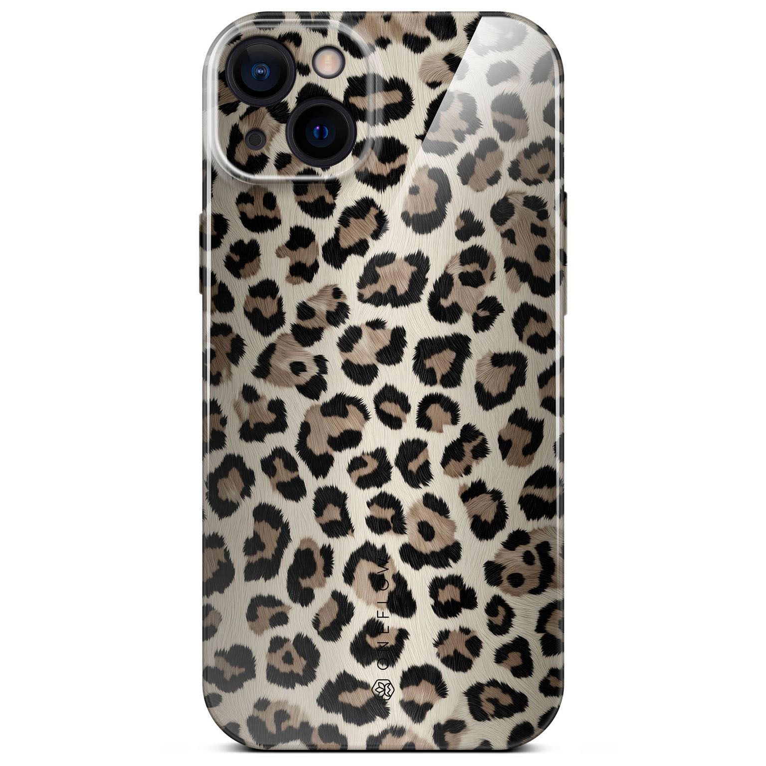 ONEFLOW Wild Cover iPhone 14 Hülle mit Animal Print – Golden Leopard ONEFLOW Wild Cover iPhone 14 Hülle mit Animal Print – Golden Leopard