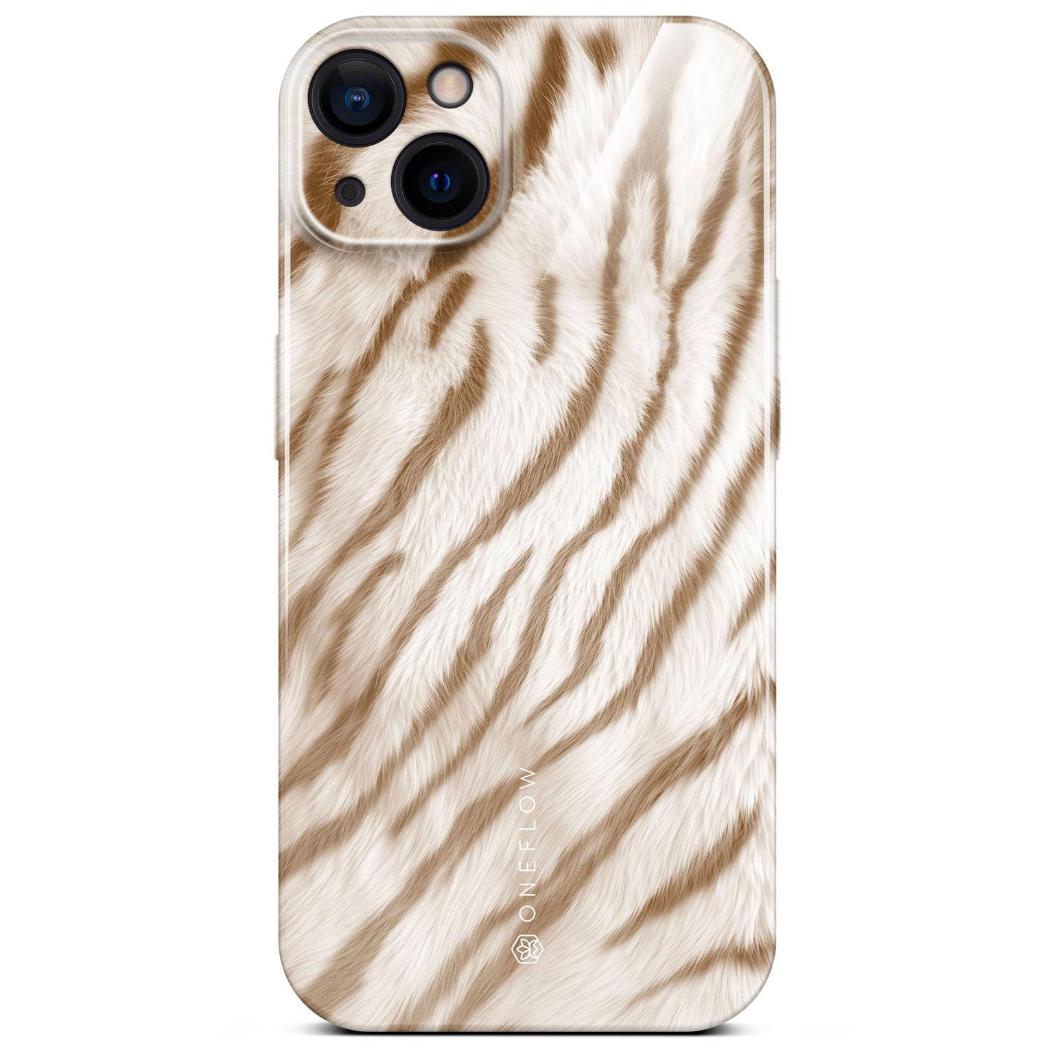 ONEFLOW Wild Cover iPhone 15 Hülle mit Animal Print – Caramel Tiger ONEFLOW Wild Cover iPhone 15 Hülle mit Animal Print – Caramel Tiger