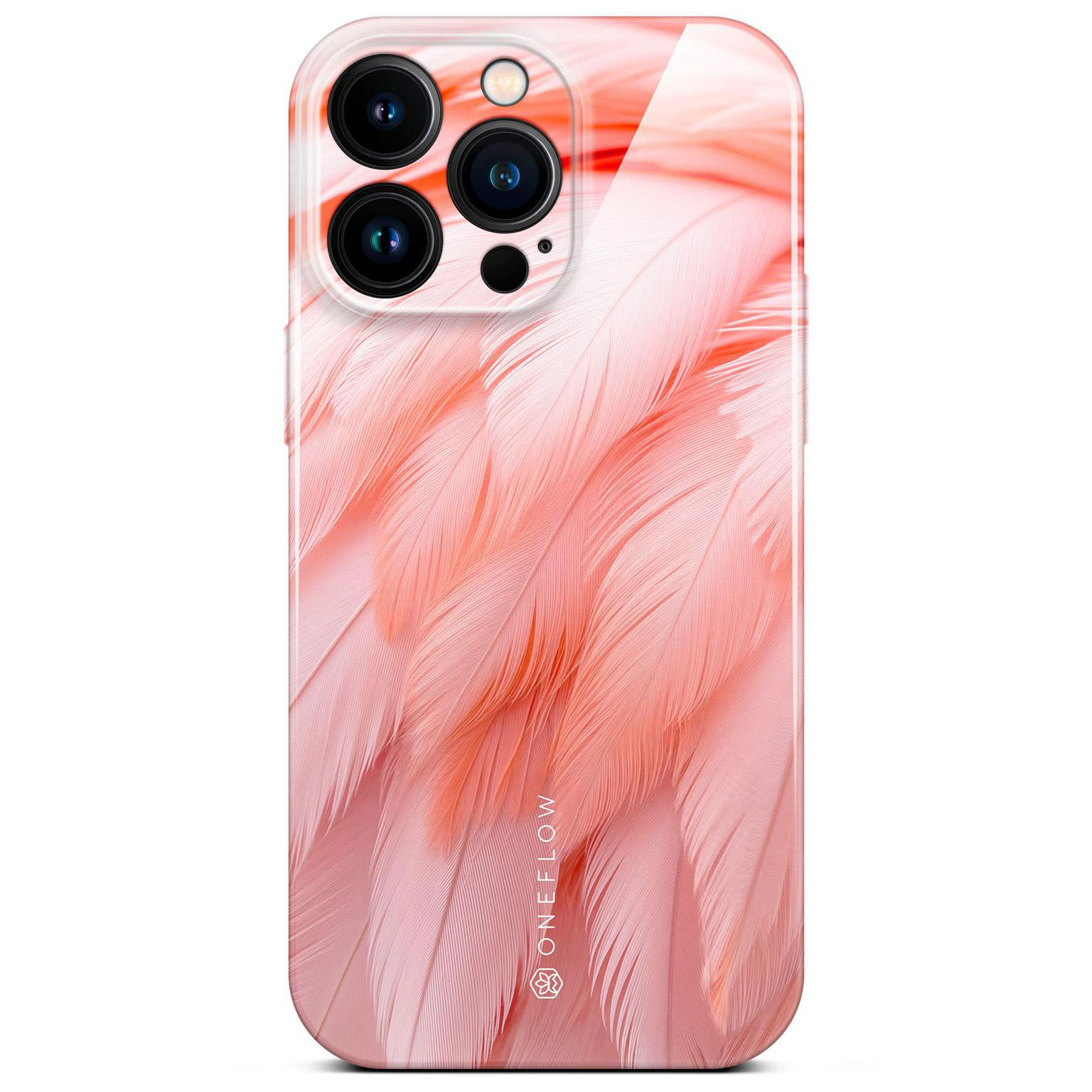 ONEFLOW Wild Cover iPhone 16 Pro Max Hülle mit Animal Print – Smooth Flamingo ONEFLOW Wild Cover iPhone 16 Pro Max Hülle mit Animal Print – Smooth Flamingo