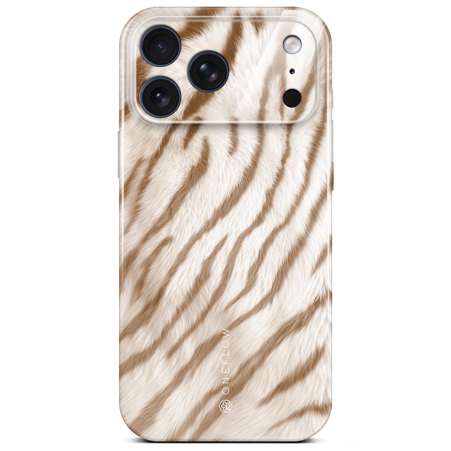 ONEFLOW ONEFLOW Wild Cover iPhone 18 Pro Max Hülle mit Animal Print – Caramel Tiger