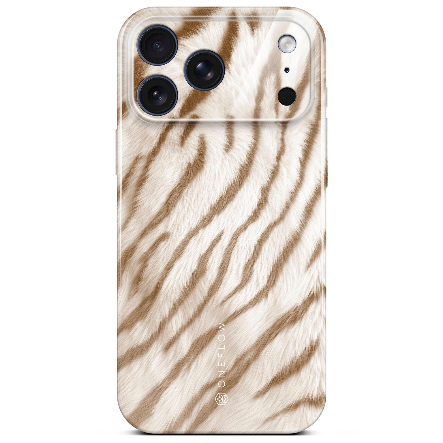 ONEFLOW ONEFLOW Wild Cover iPhone 18 Pro Hülle mit Animal Print – Caramel Tiger