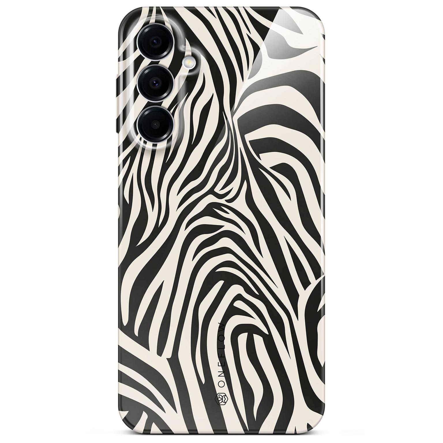 ONEFLOW Wild Cover Samsung Galaxy A16 5G Hülle mit Animal Print – Electric Zebra ONEFLOW Wild Cover Samsung Galaxy A16 5G Hülle mit Animal Print – Electric Zebra