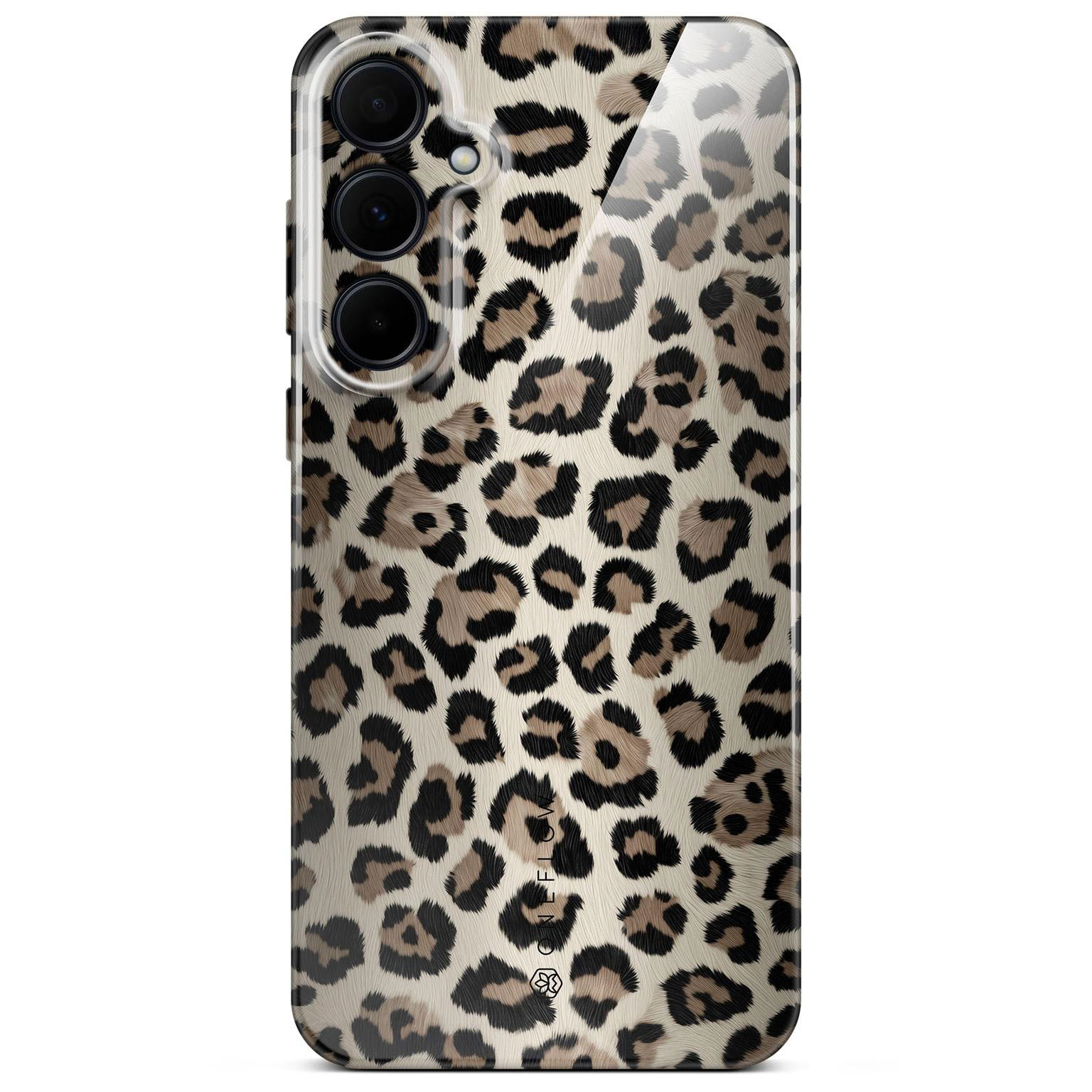 ONEFLOW Wild Cover Samsung Galaxy A35 5G Hülle mit Animal Print – Golden Leopard ONEFLOW Wild Cover Samsung Galaxy A35 5G Hülle mit Animal Print – Golden Leopard