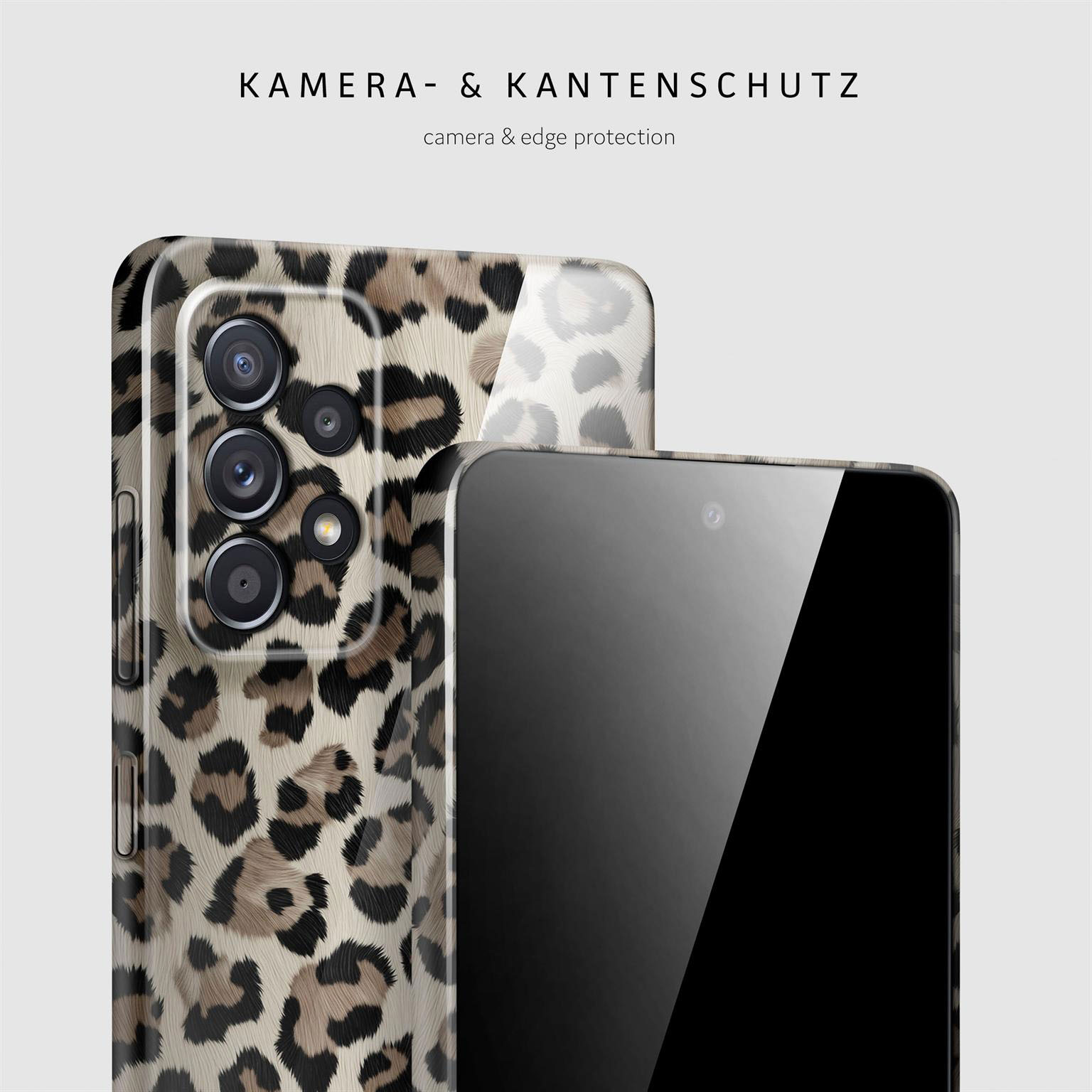 ONEFLOW Wild Cover Samsung Galaxy A52 Hülle mit Animal Print – Weiteres Produktbild 2