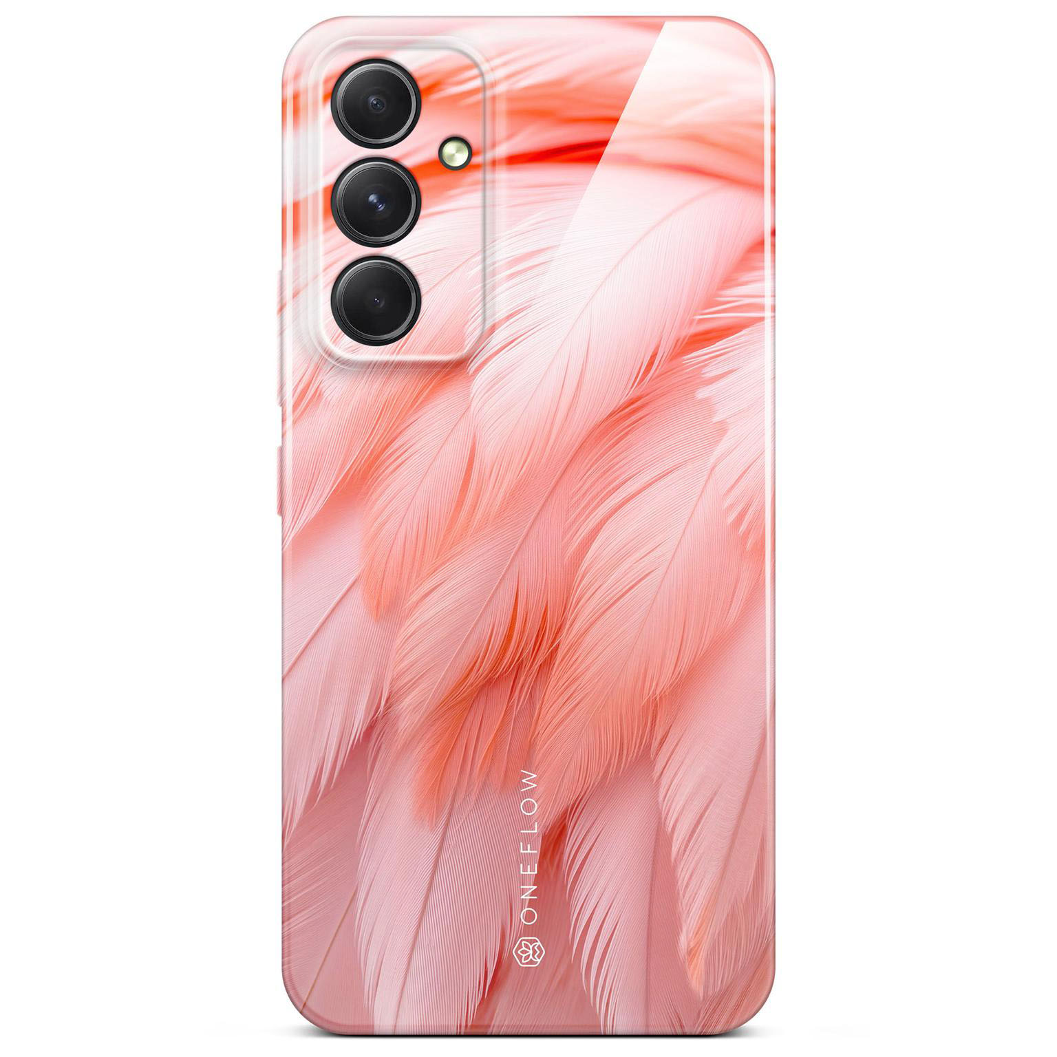 ONEFLOW Wild Cover Samsung Galaxy A54 5G Hülle mit Animal Print – Smooth Flamingo ONEFLOW Wild Cover Samsung Galaxy A54 5G Hülle mit Animal Print – Smooth Flamingo