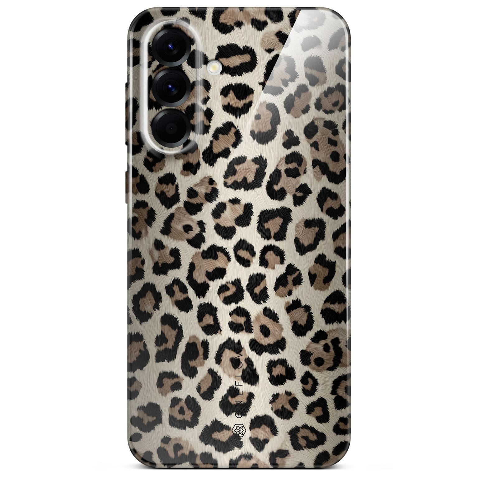ONEFLOW Wild Cover Samsung Galaxy A56 5G Hülle mit Animal Print – Golden Leopard ONEFLOW Wild Cover Samsung Galaxy A56 5G Hülle mit Animal Print – Golden Leopard