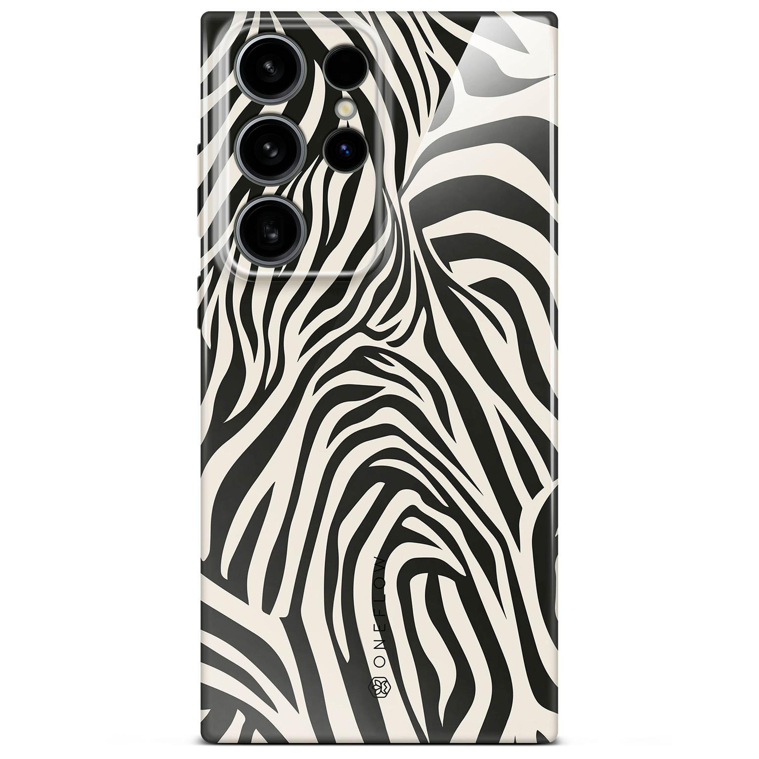 ONEFLOW Wild Cover Samsung Galaxy S24 Ultra Hülle mit Animal Print – Electric Zebra ONEFLOW Wild Cover Samsung Galaxy S24 Ultra Hülle mit Animal Print – Electric Zebra