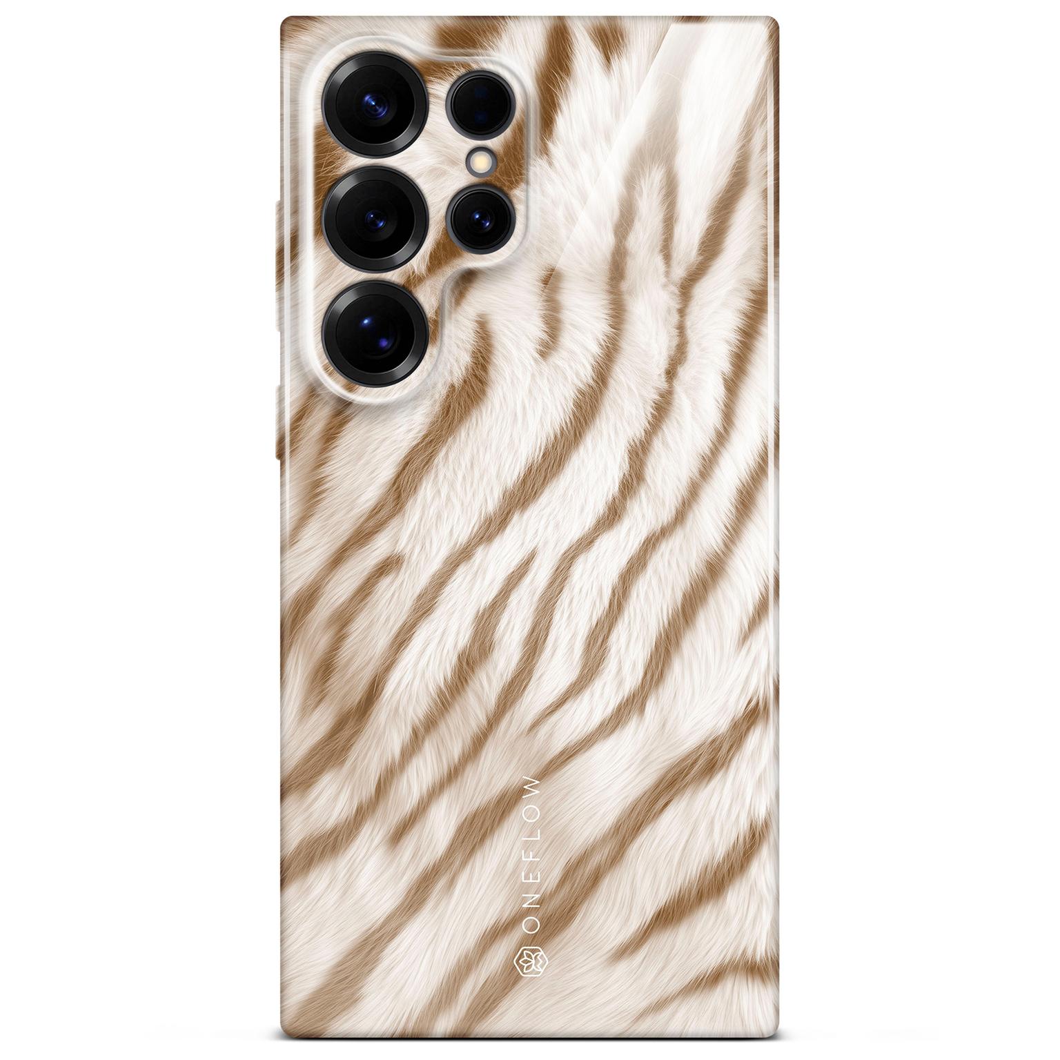 ONEFLOW Wild Cover Samsung Galaxy S25 Ultra Hülle mit Animal Print – Caramel Tiger ONEFLOW Wild Cover Samsung Galaxy S25 Ultra Hülle mit Animal Print – Caramel Tiger