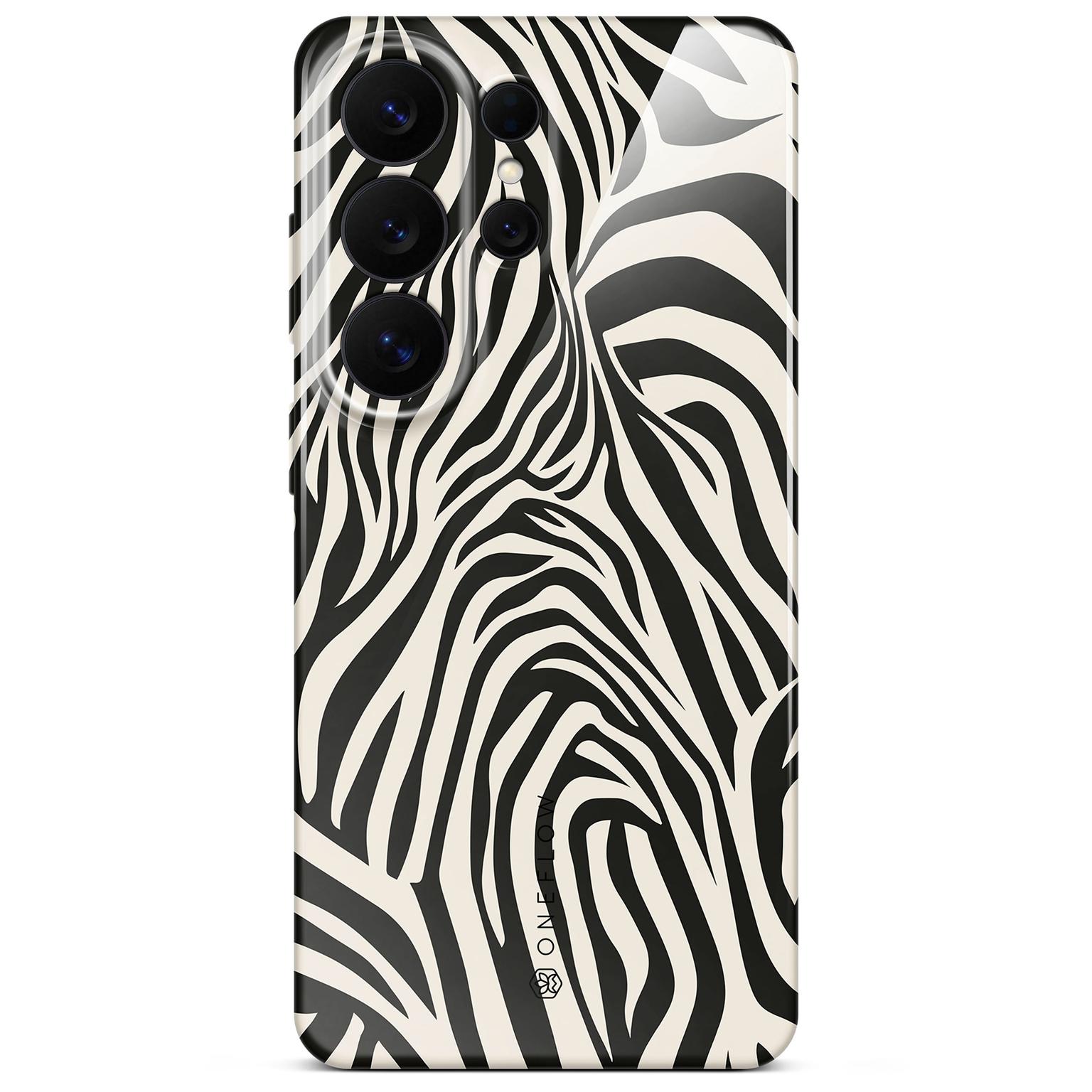 ONEFLOW Wild Cover Samsung Galaxy S26 Ultra Hülle mit Animal Print – Electric Zebra ONEFLOW Wild Cover Samsung Galaxy S26 Ultra Hülle mit Animal Print – Electric Zebra