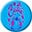 Blau/Mehrfarbig Blau/Mehrfarbig