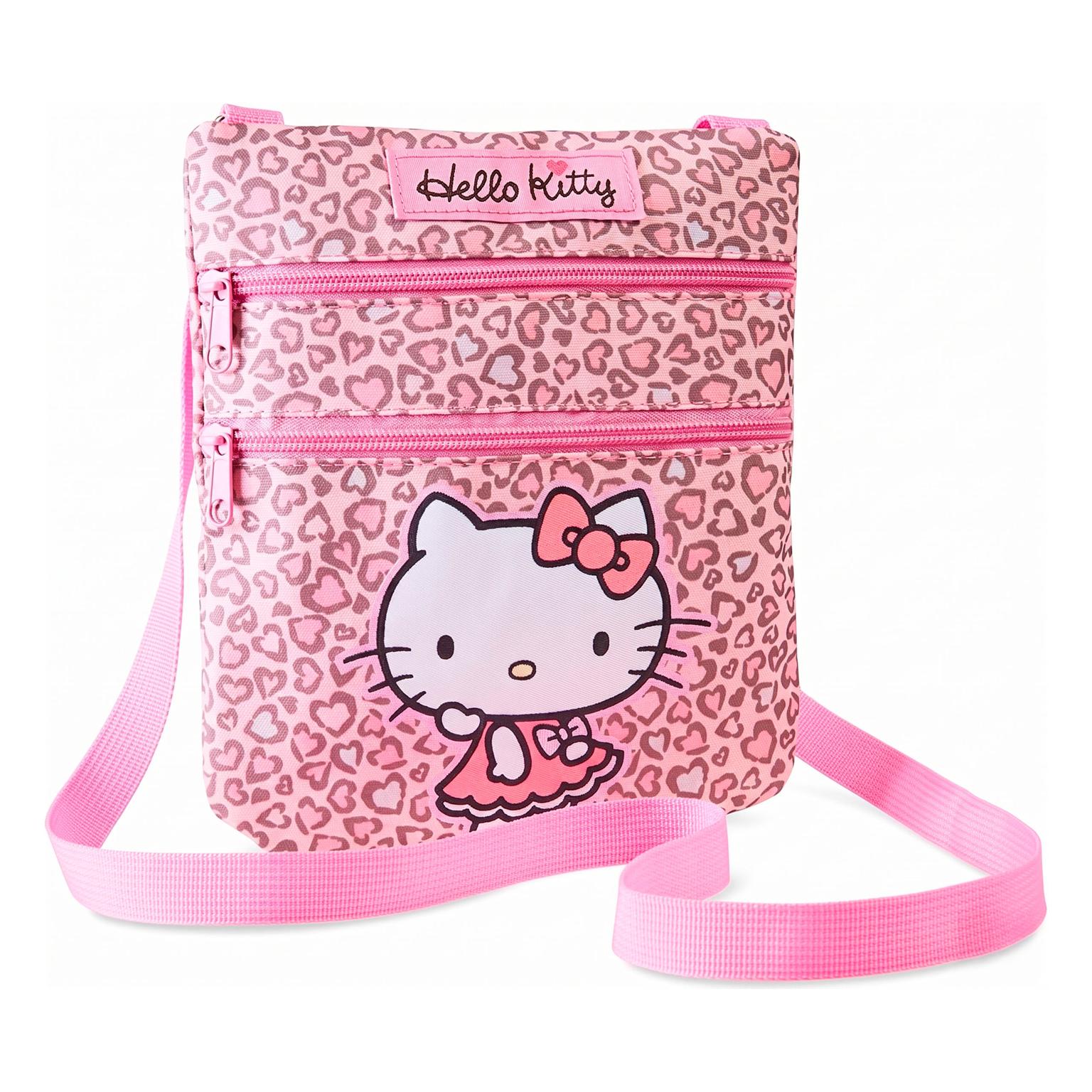 Hello Kitty Hello Kitty Tasche – Mädchen Handtasche Teenager Tasche mit Reißverschluss und Schultergurt – Rosa Hello Kitty Hello Kitty Tasche – Mädchen Handtasche Teenager Tasche mit Reißverschluss und Schultergurt – Rosa