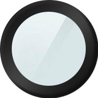 Schwarz/Transparent