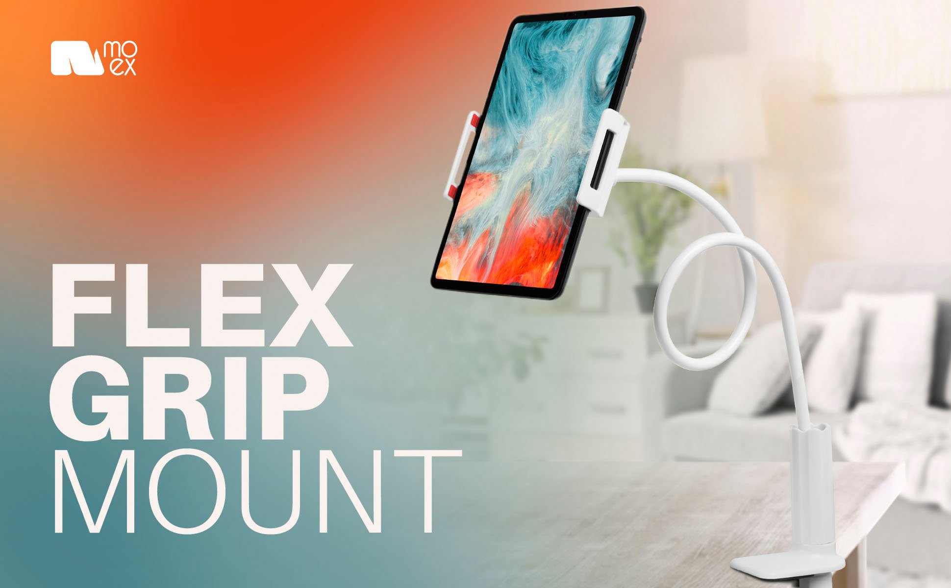 Flex Grip Mount – Schwanenhals Halterung für Tablet &amp; Reader hulle24