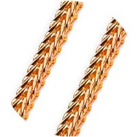 Vorschau für Zopfkette - Gold
