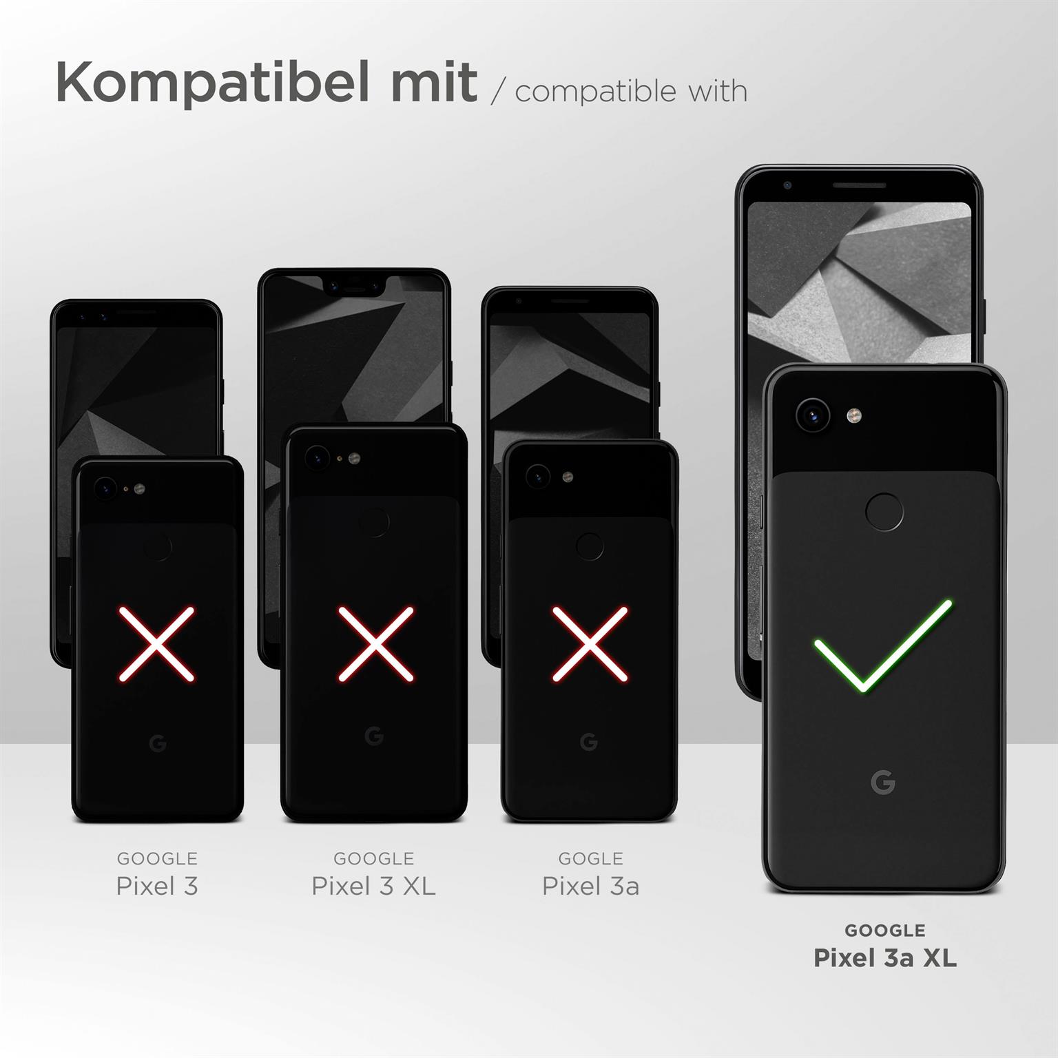 moex Aero Case Google Pixel 3a XL durchsichtig aus Silikon