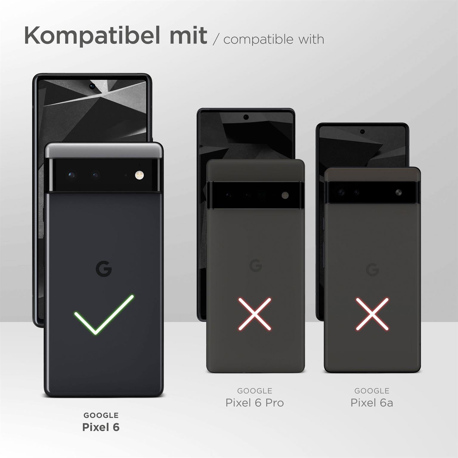 moex Aero Case Google Pixel 6 durchsichtig aus Silikon