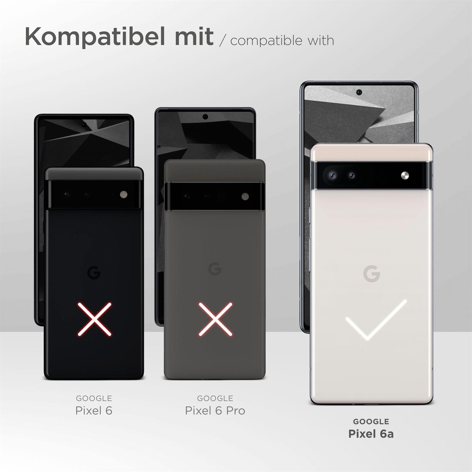 moex Aero Case Google Pixel 6a durchsichtig aus Silikon