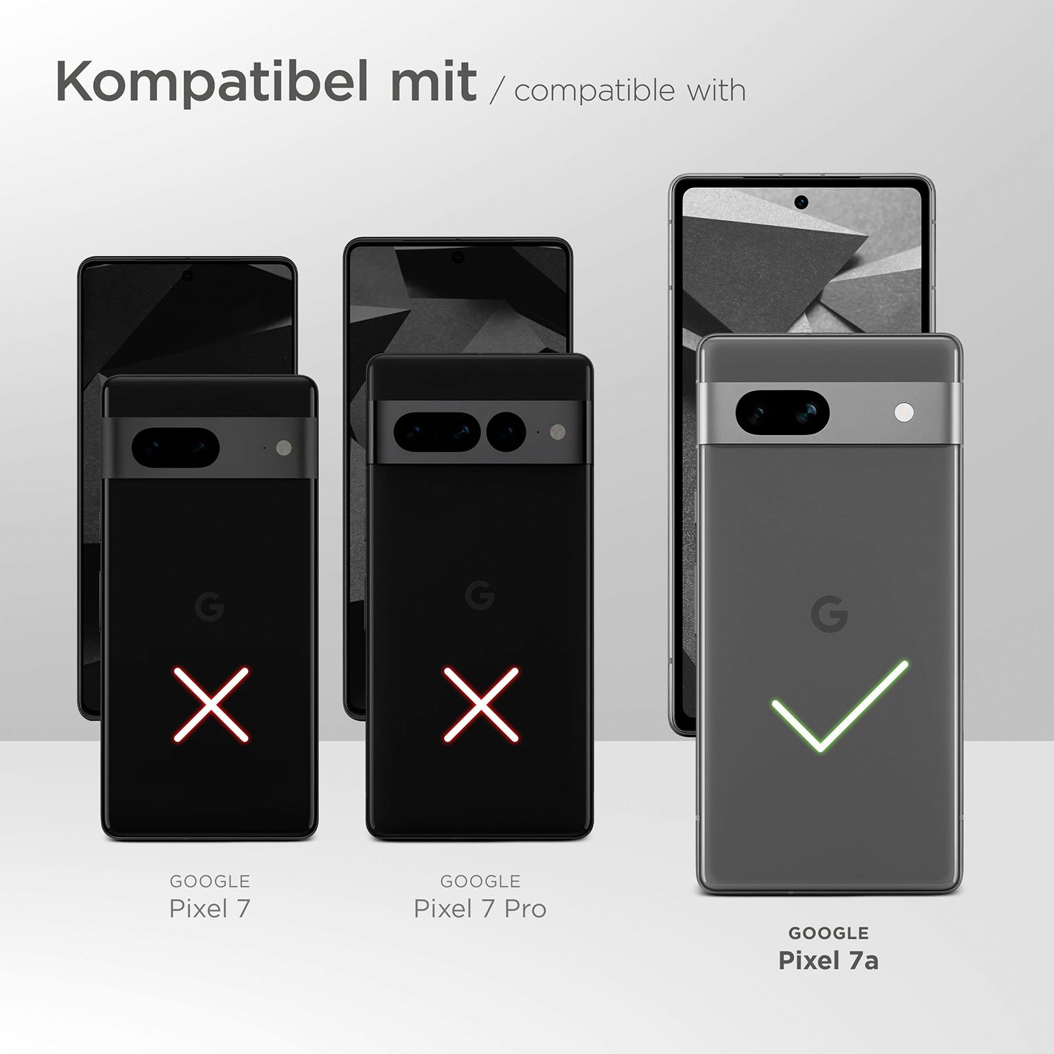 moex Alpha Case für Google Pixel 7a – Extrem dünne, minimalistische Hülle in seidenmatt