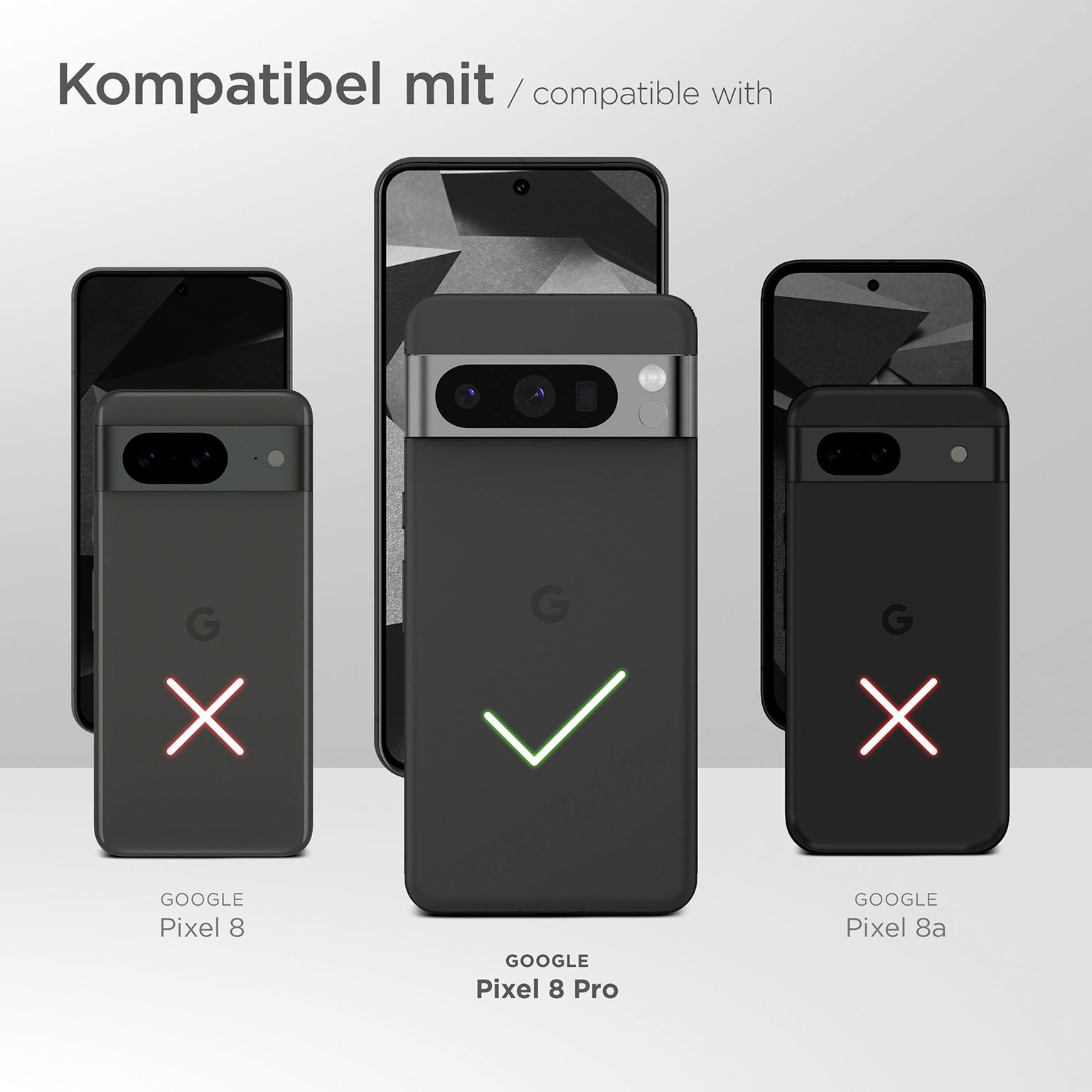 moex Aero Case Google Pixel 8 Pro durchsichtig aus Silikon
