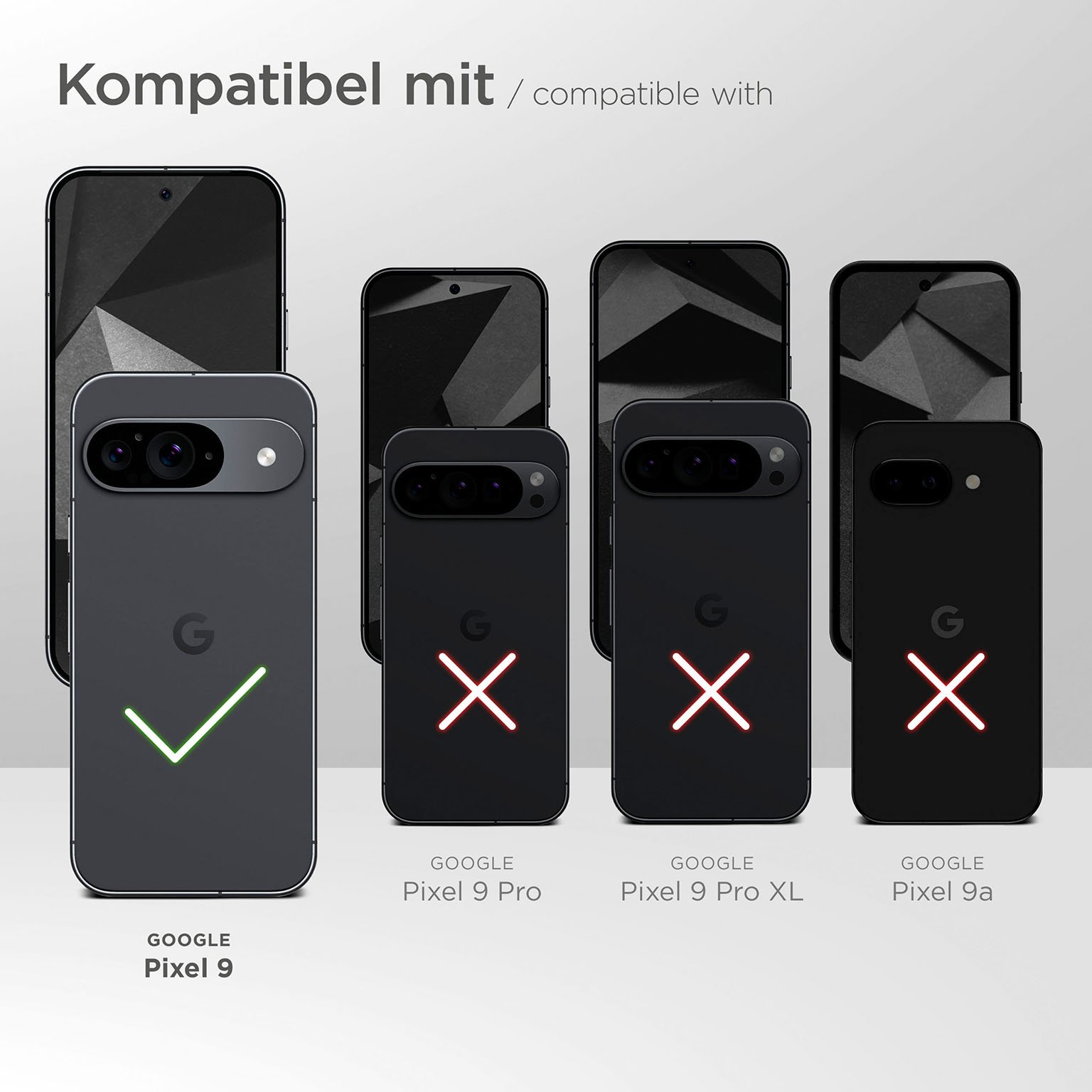 moex Aero Case Google Pixel 9 durchsichtig aus Silikon
